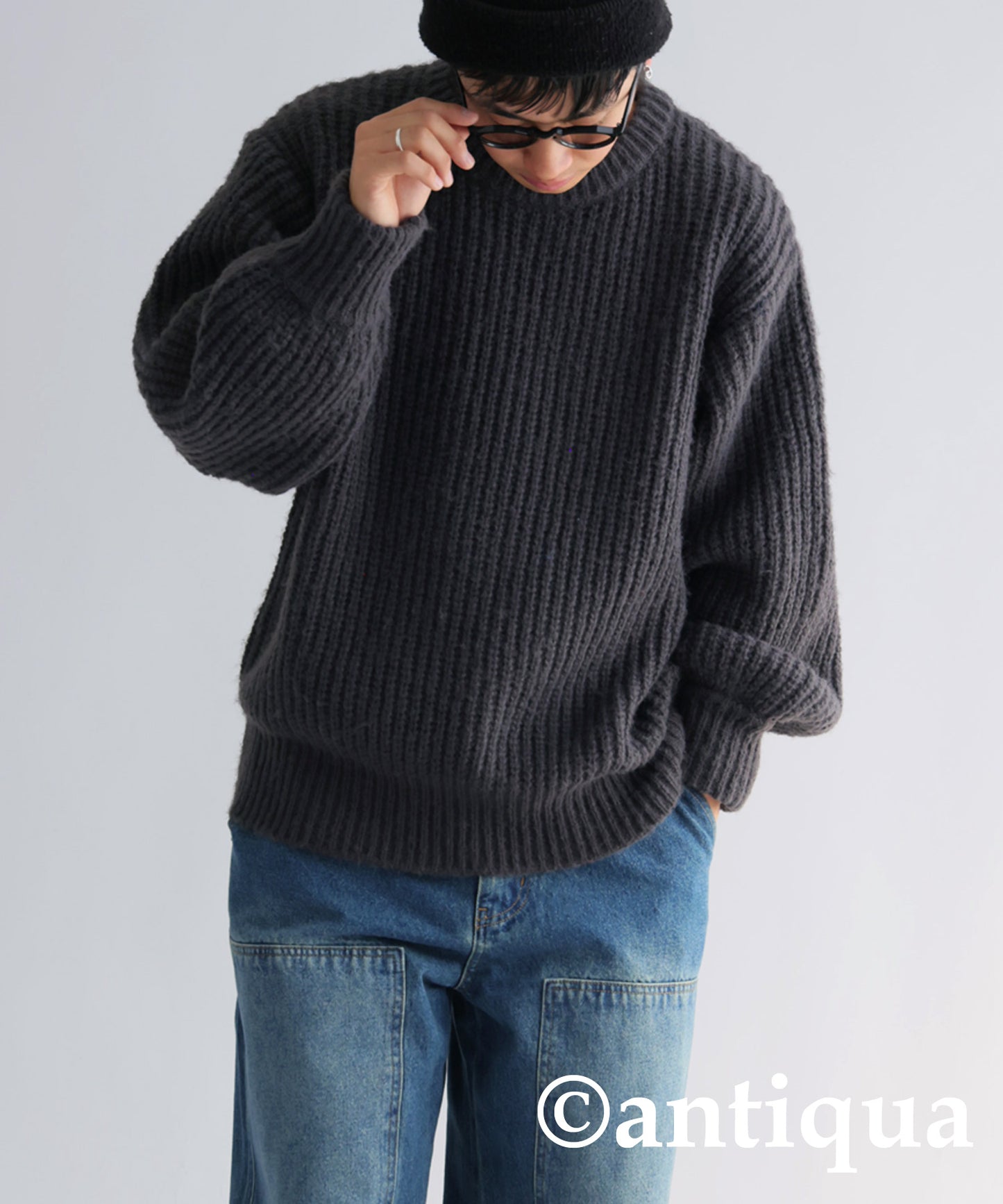 Volume Knit Tops Men's