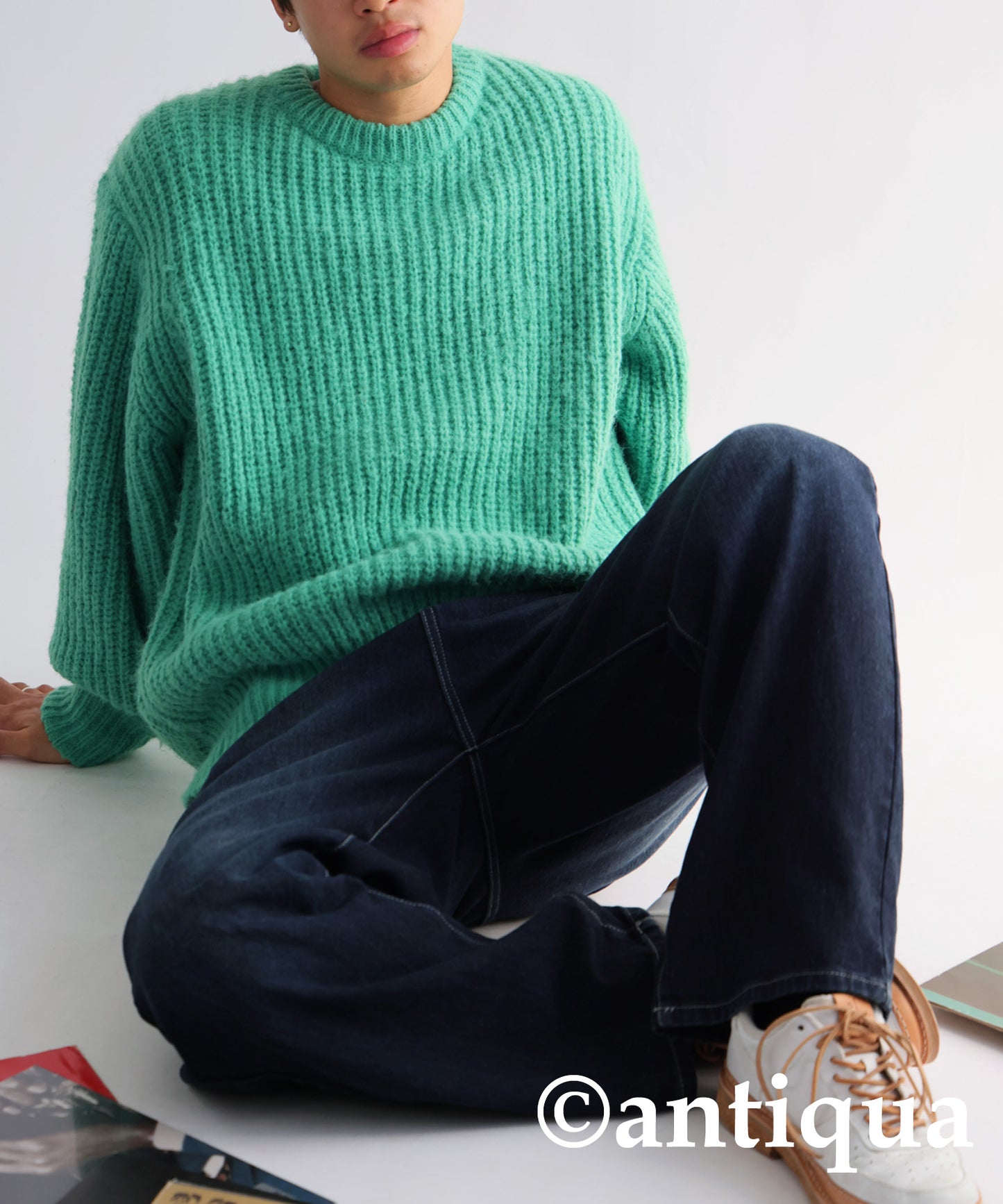 Volume Knit Tops Men's