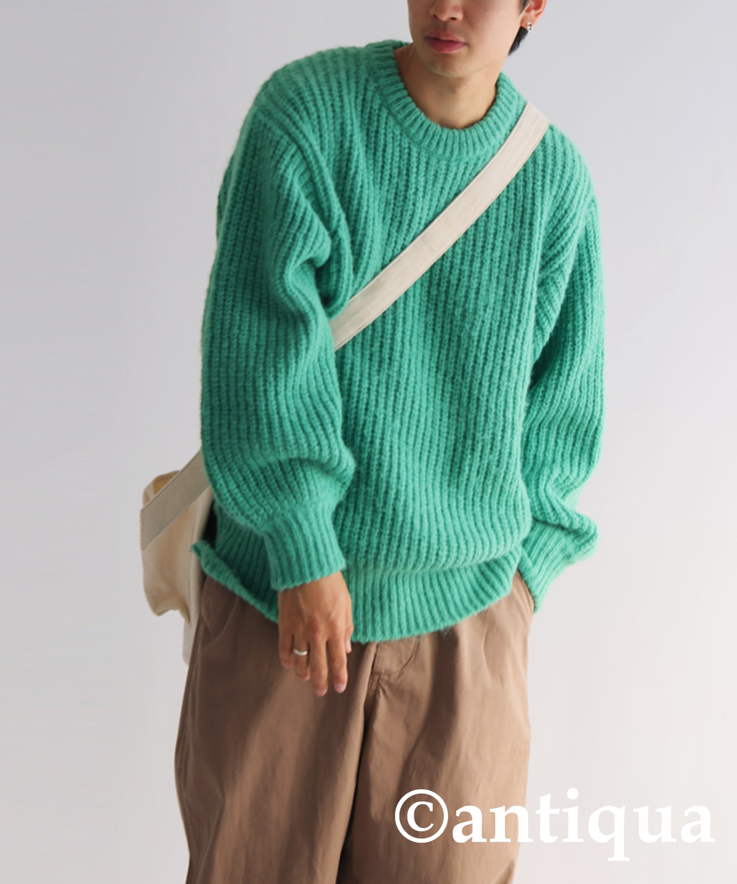 Volume Knit Tops Men's