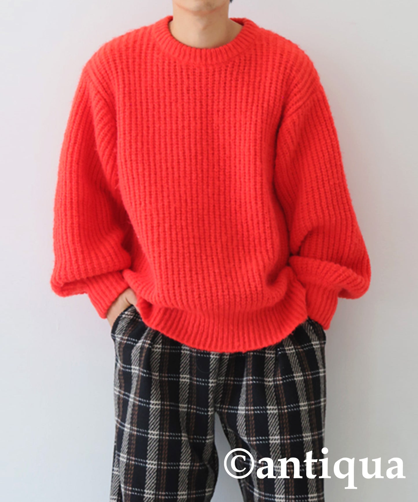 Volume Knit Tops Men's