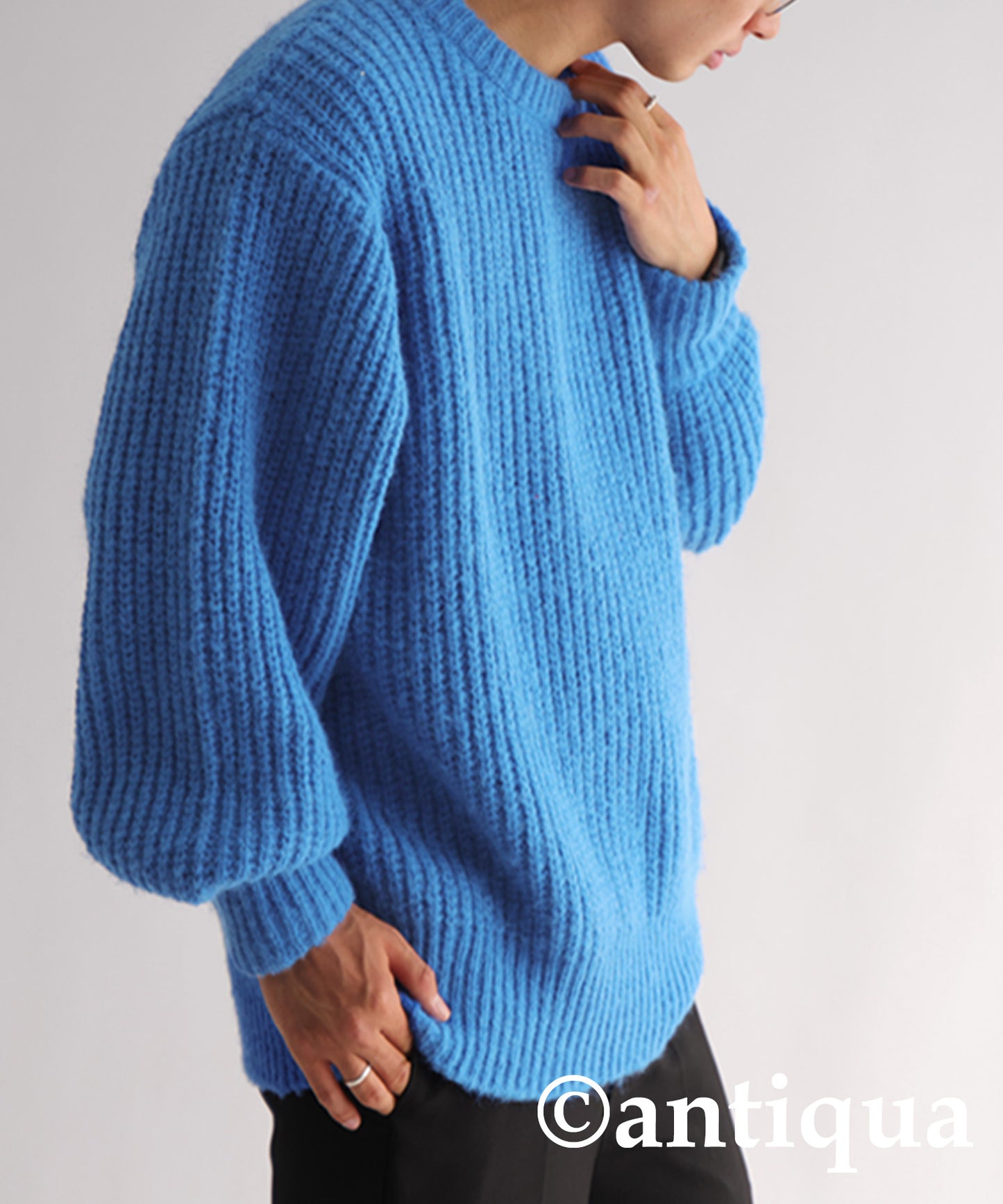 Volume Knit Tops Men's