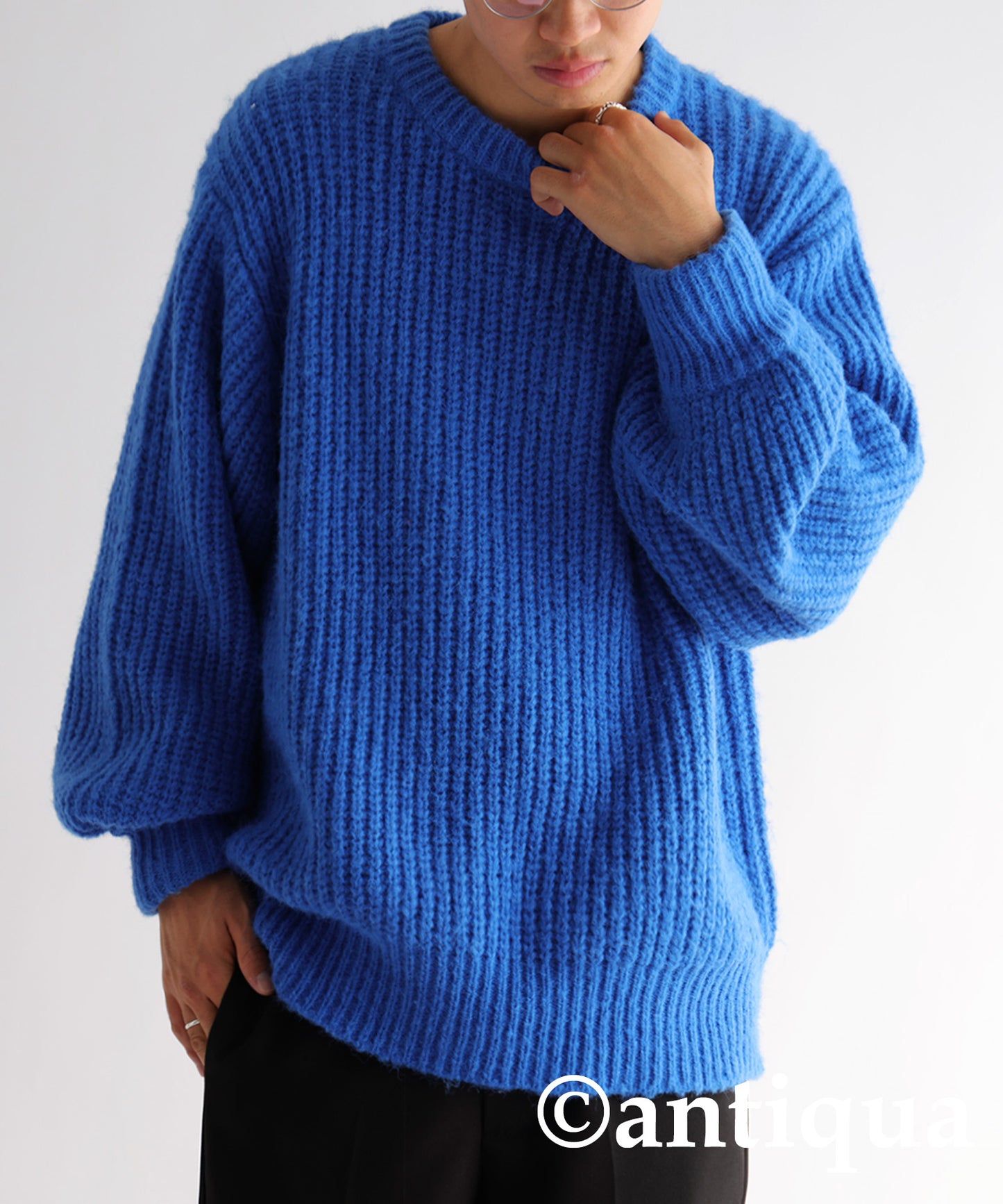 Volume Knit Tops Men's