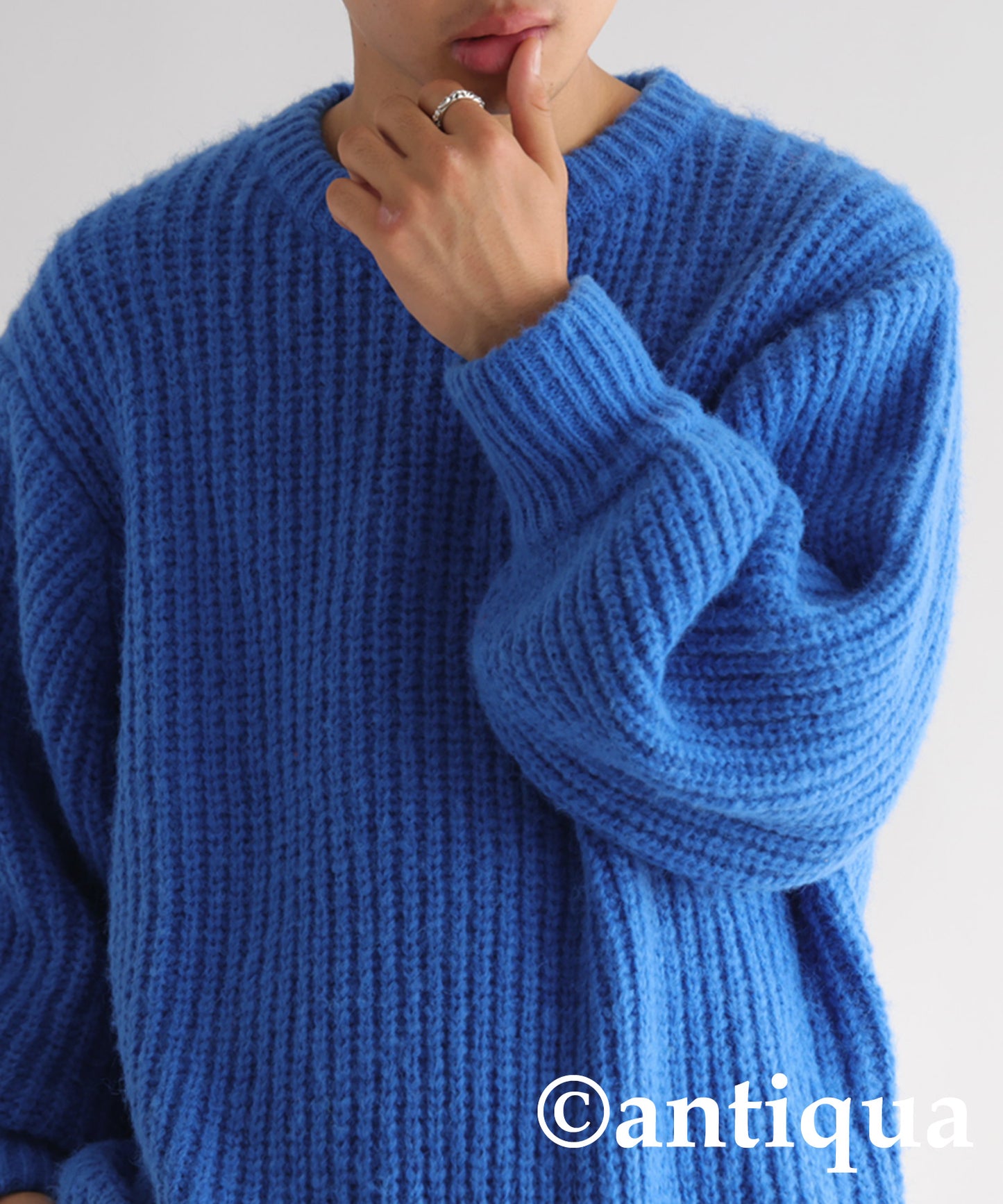 Volume Knit Tops Men's