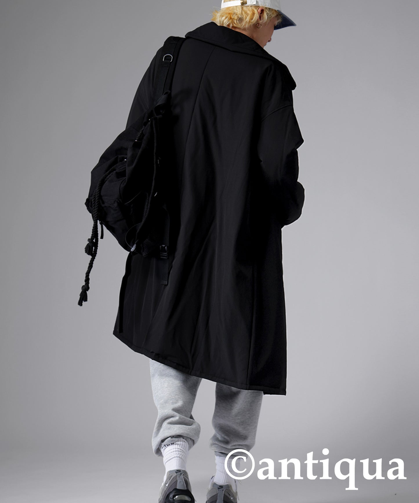 Long Length High Neck Coat Men's