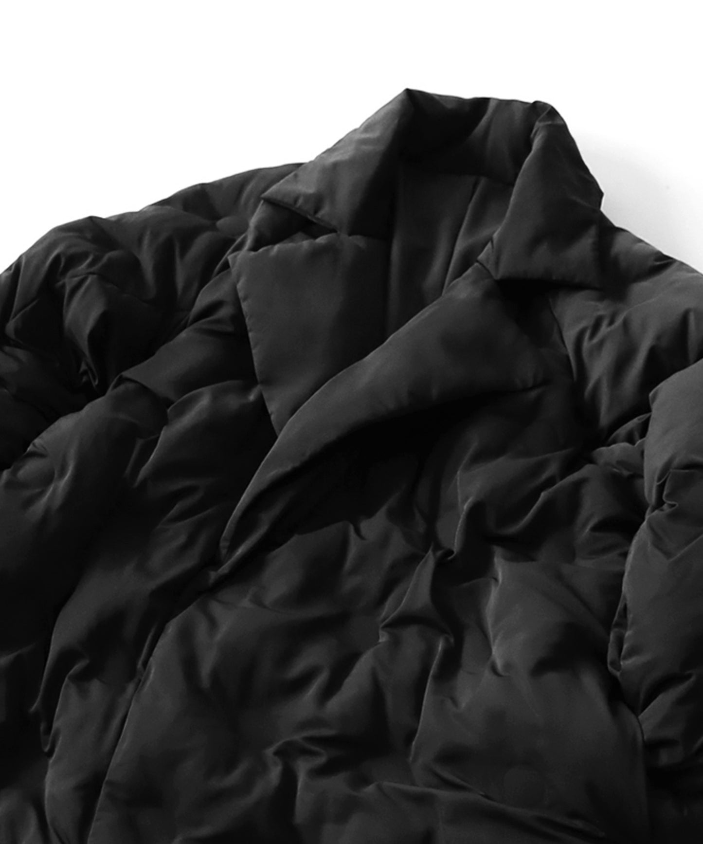 Men's quilting coat used volcanic rocks for batting