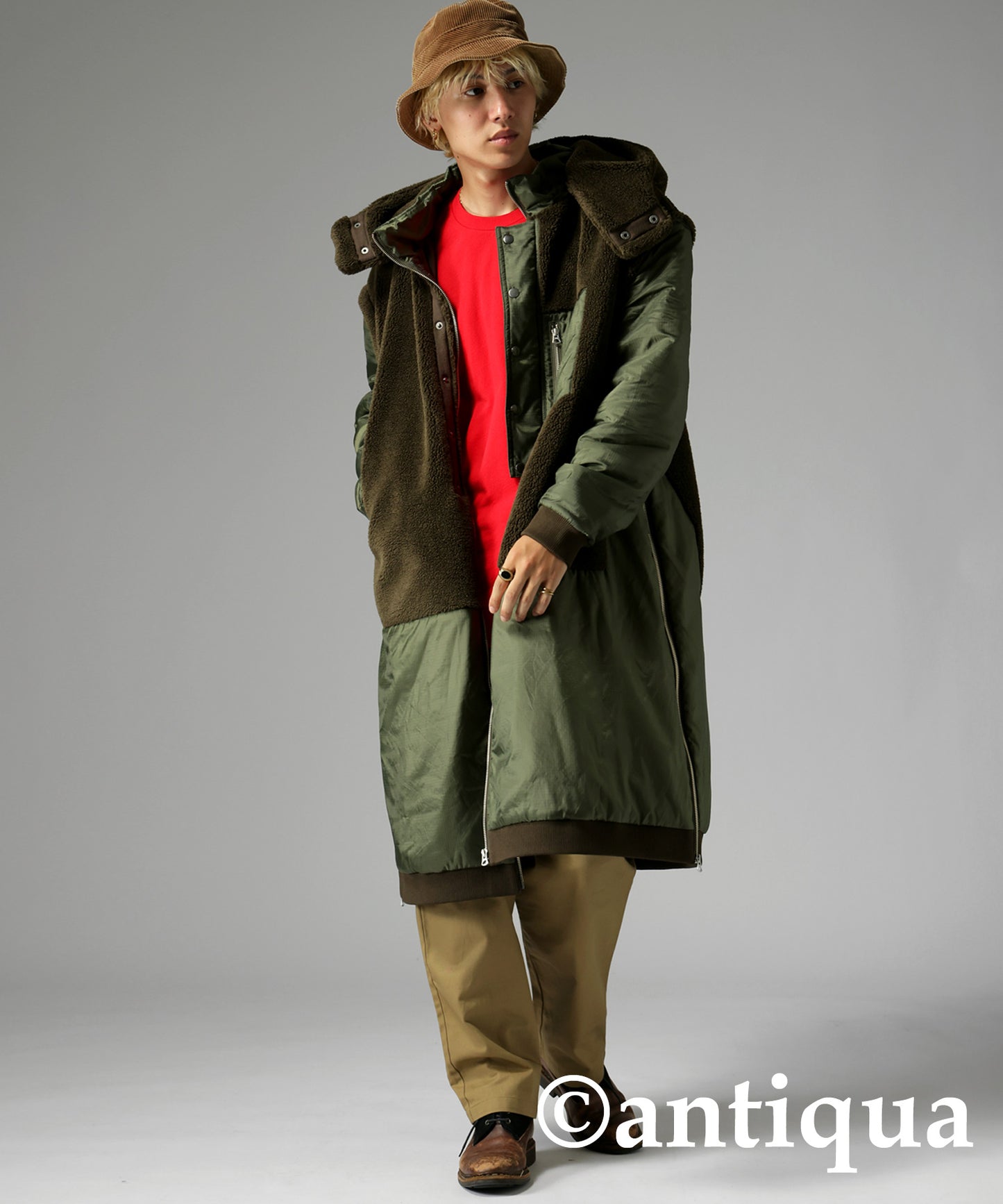 4WAY Boa Docking Design Coat Men's