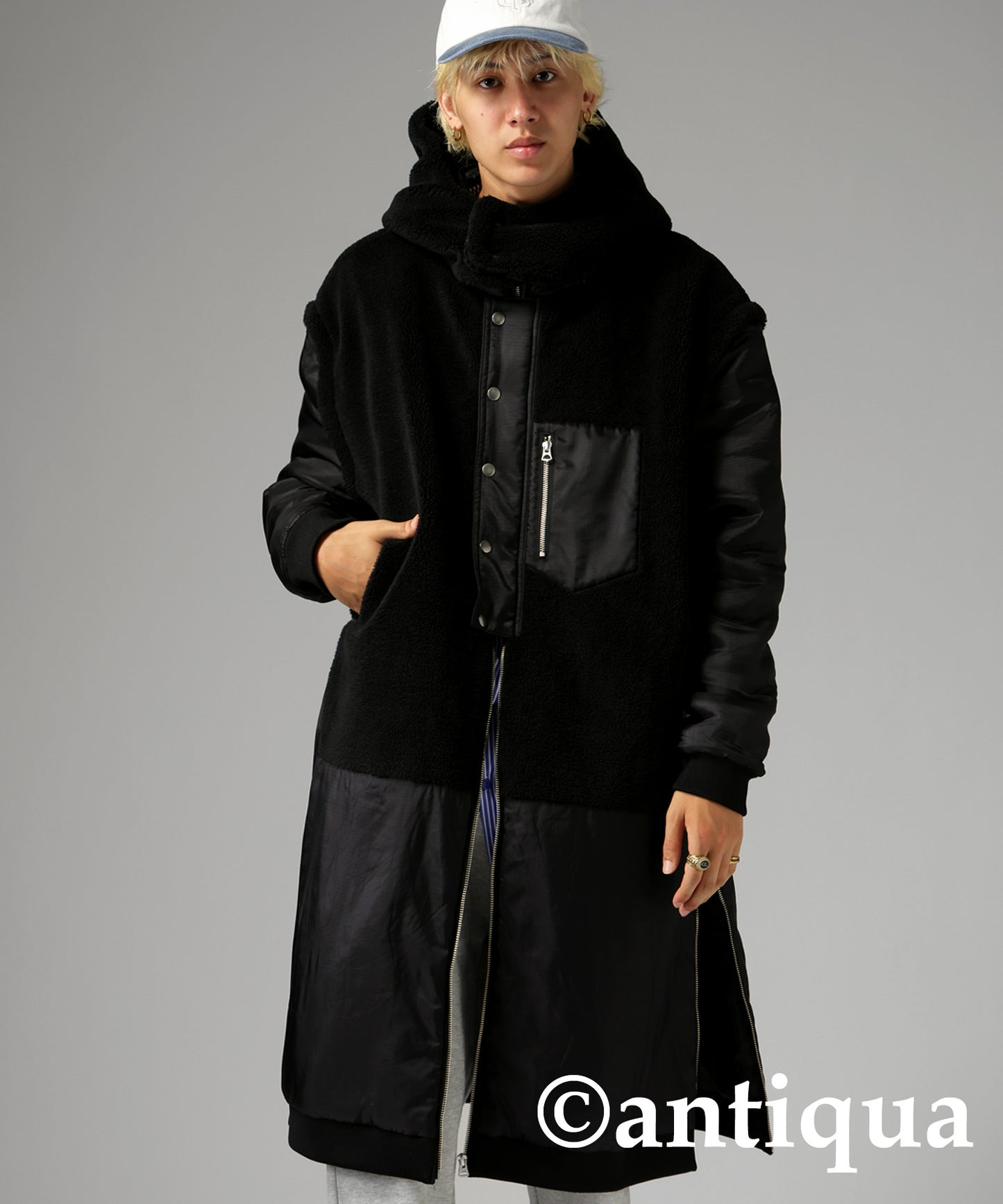 4WAY Boa Docking Design Coat Men's