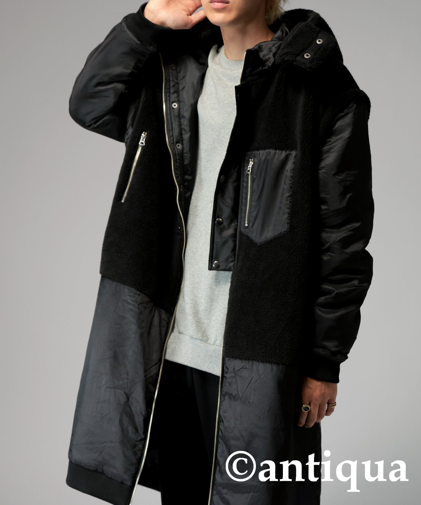 4WAY Boa Docking Design Coat Men's