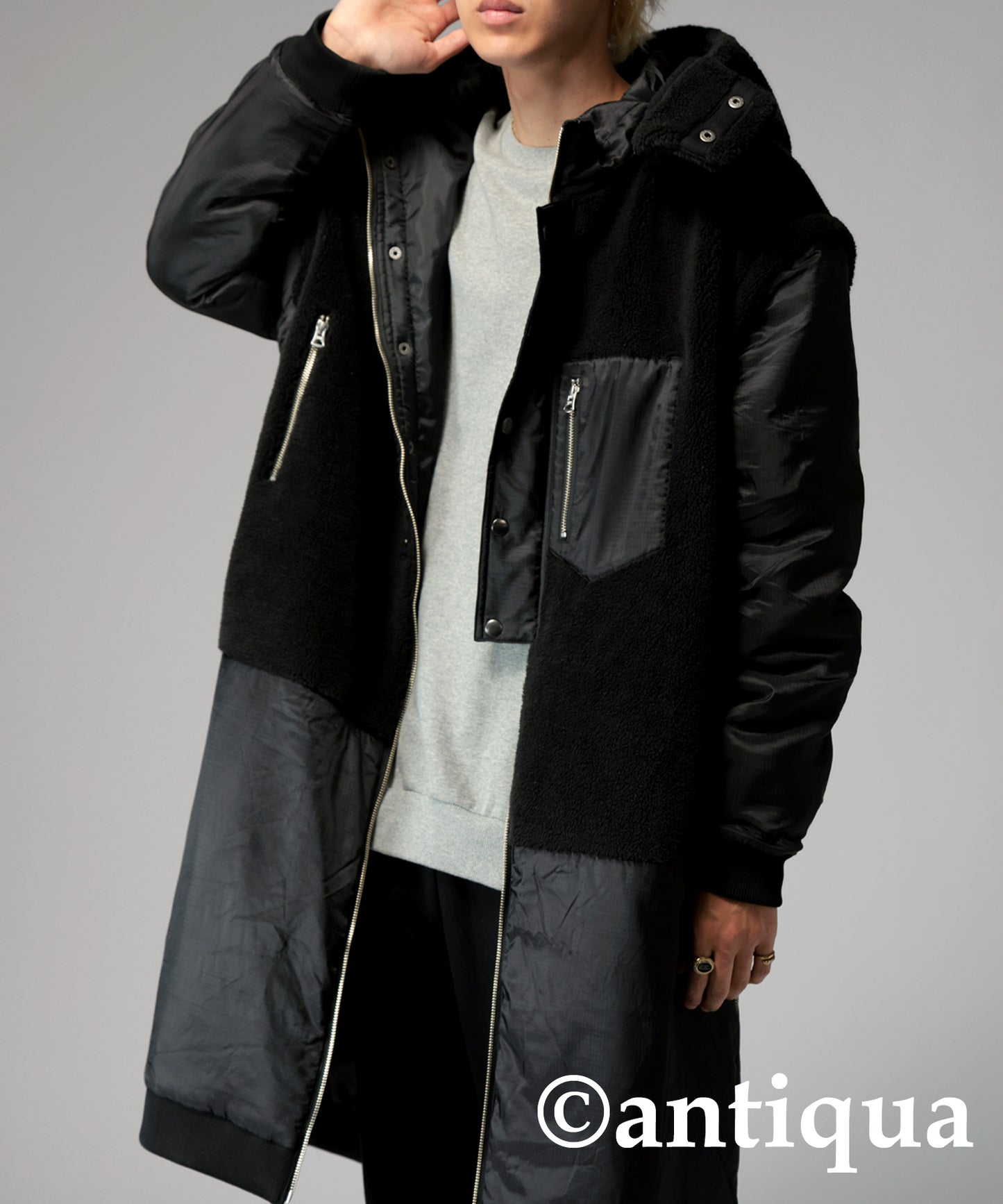 4WAY Boa Docking Design Coat Men's