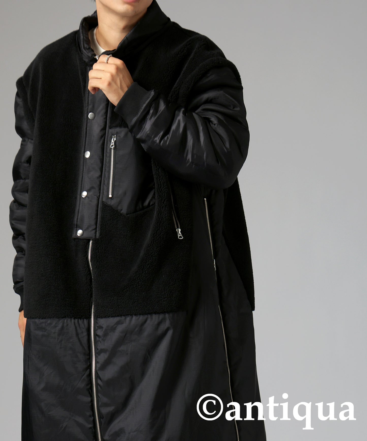 4WAY Boa Docking Design Coat Men's