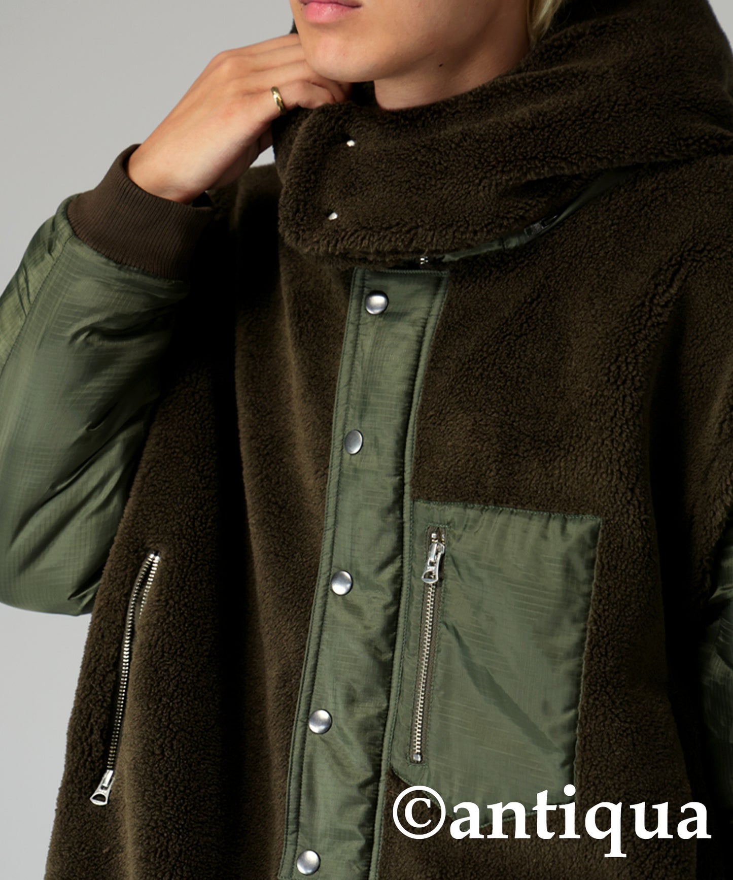 4WAY Boa Docking Design Coat Men's