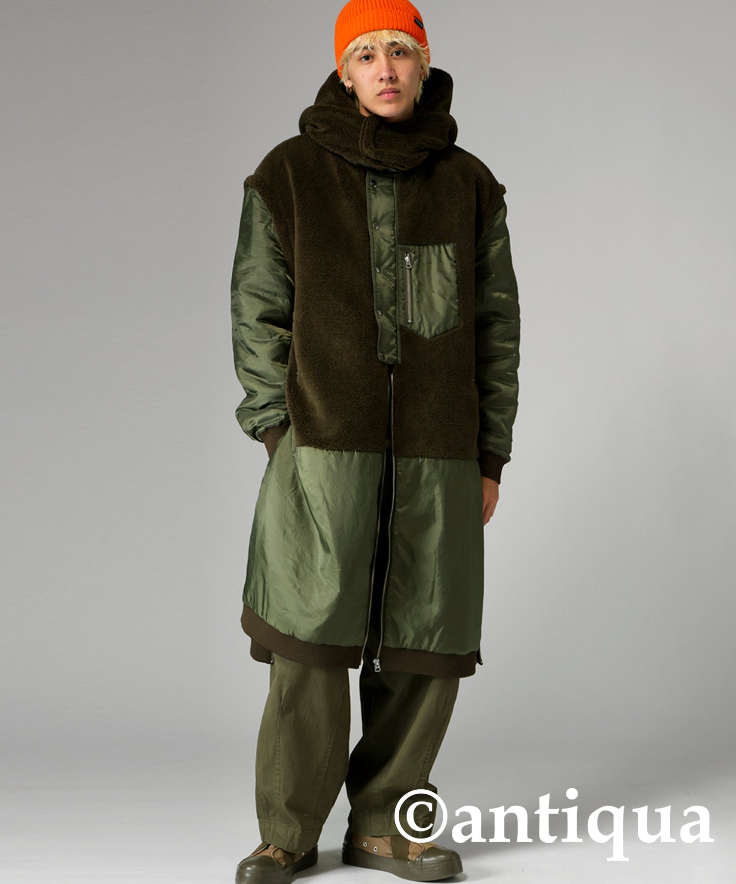 4WAY Boa Docking Design Coat Men's