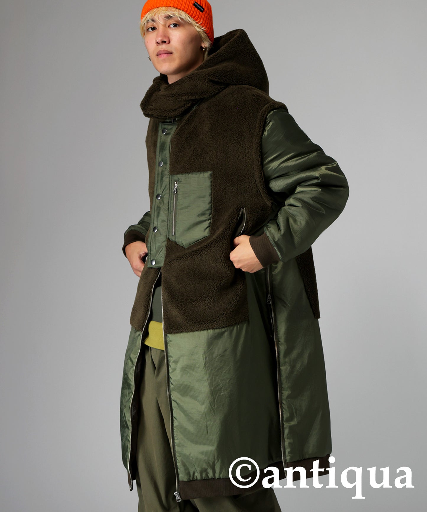 4WAY Boa Docking Design Coat Men's