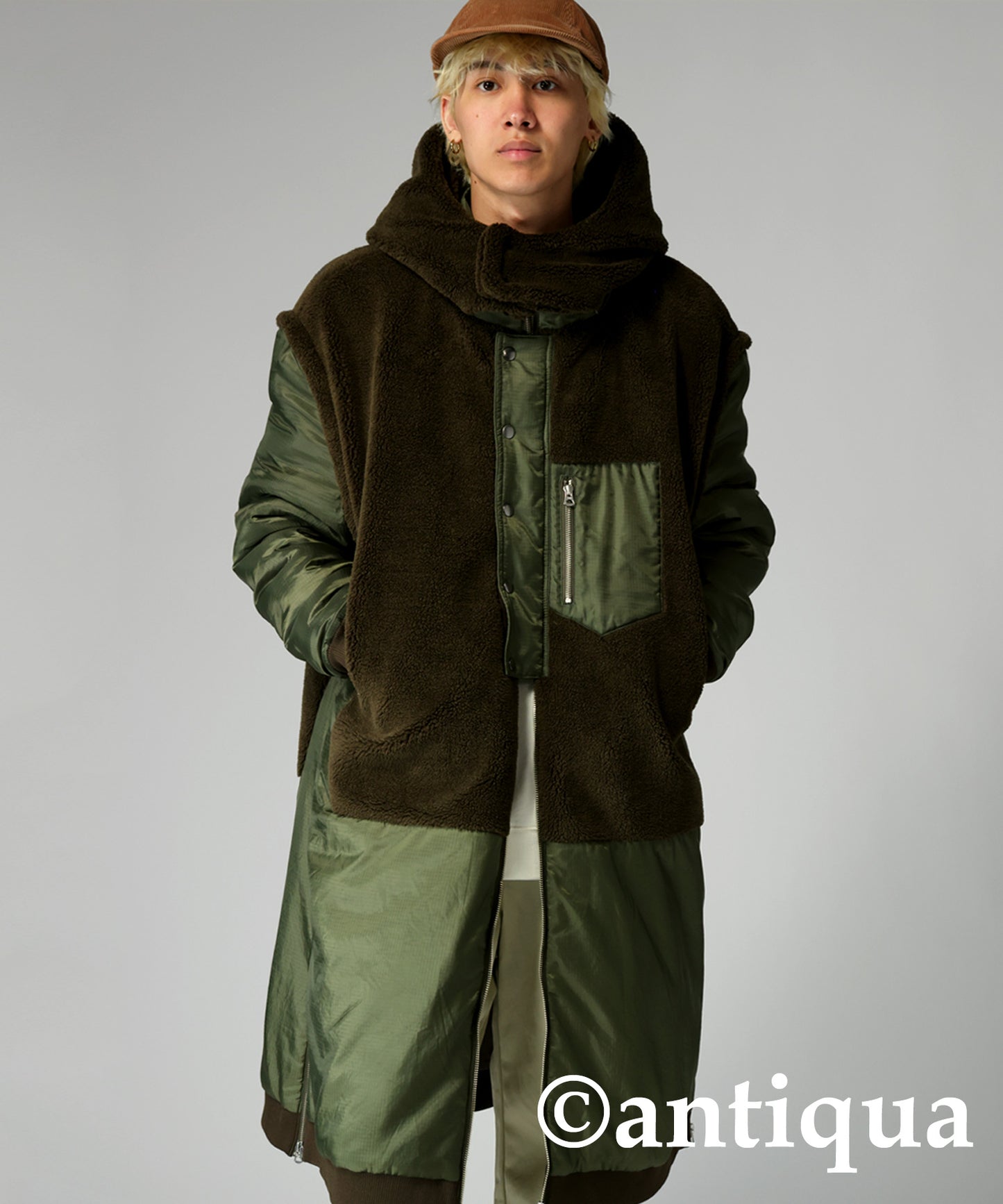 4WAY Boa Docking Design Coat Men's