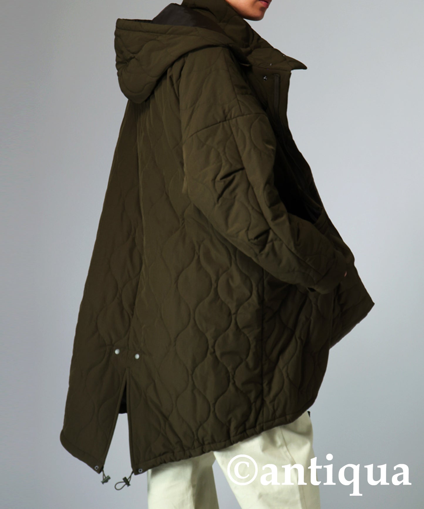 Quilting mods coat Men's