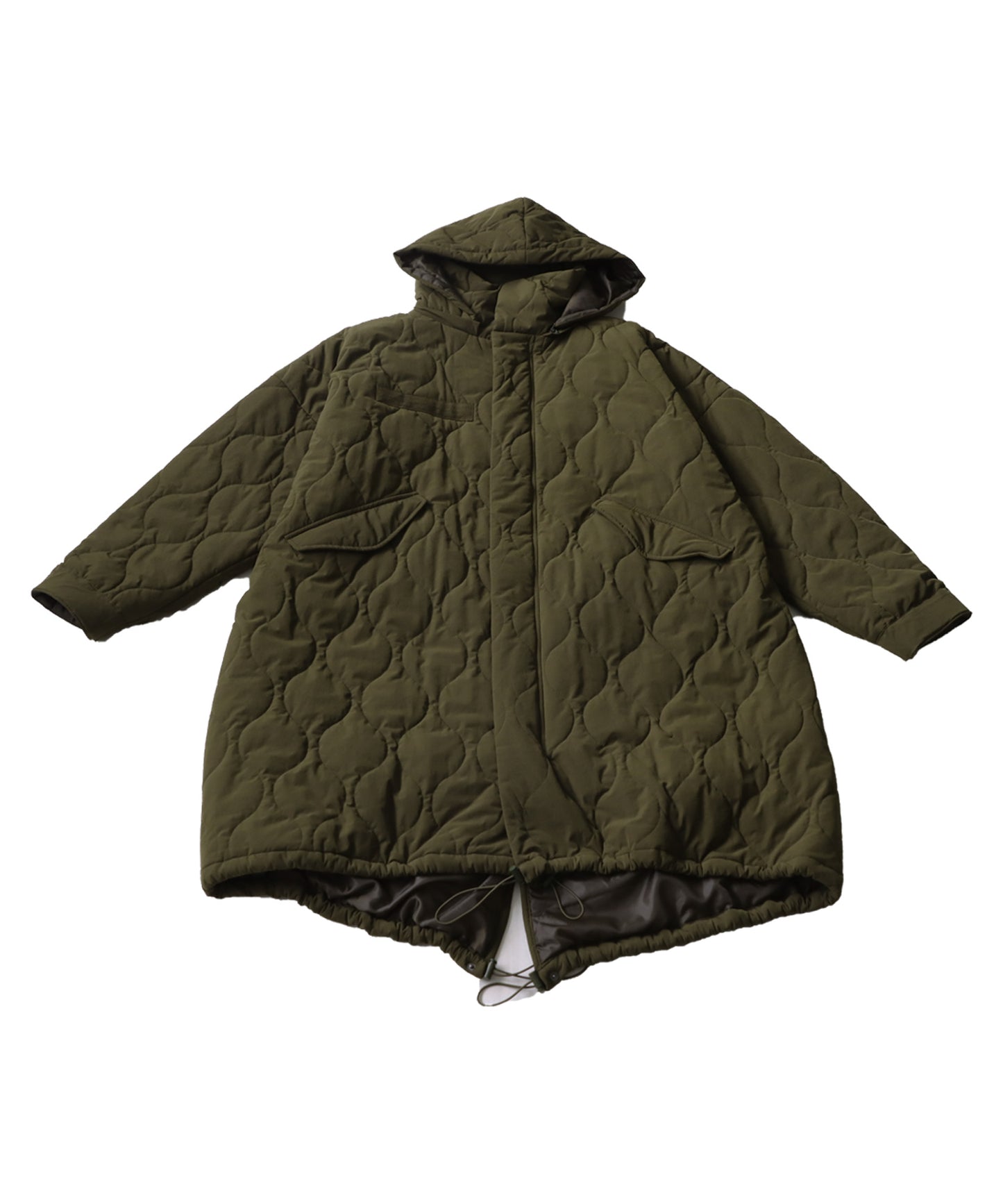 Quilting mods coat Men's