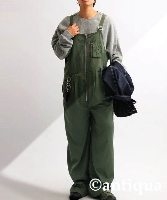 Military Salopette Pants Men's