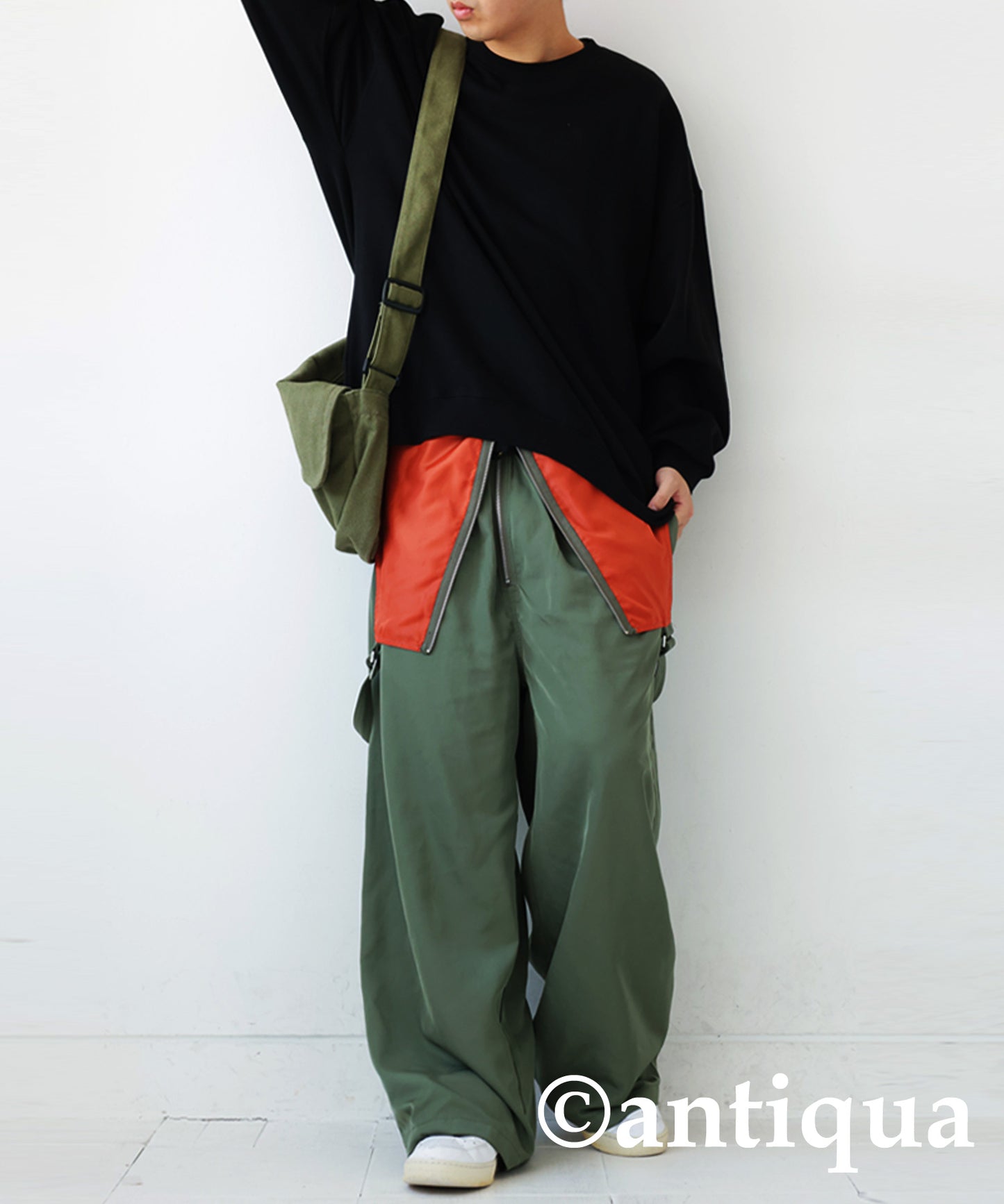 Military Salopette Pants Men's