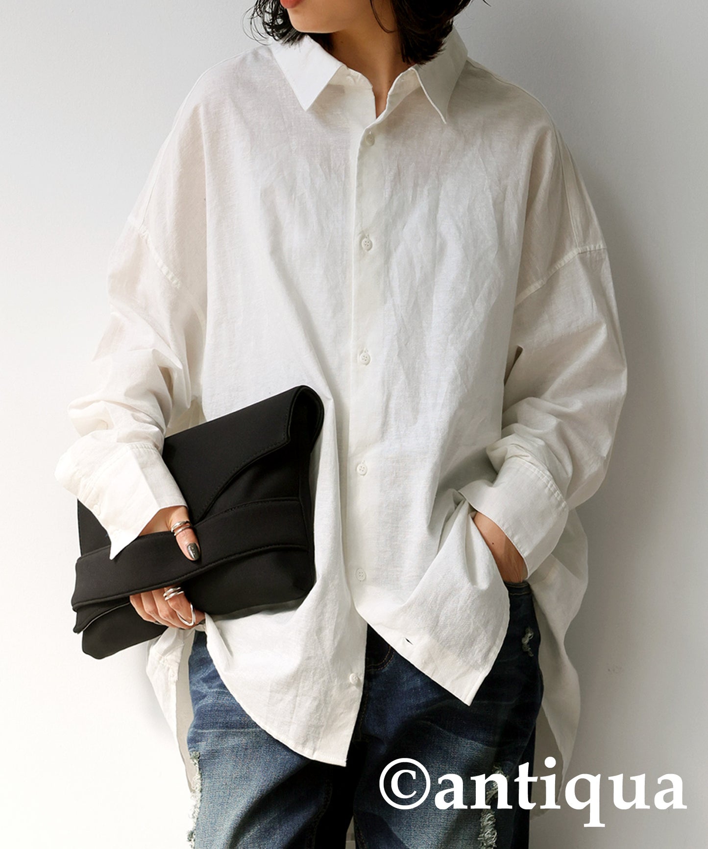 Cotton Linen Shirt Ladies