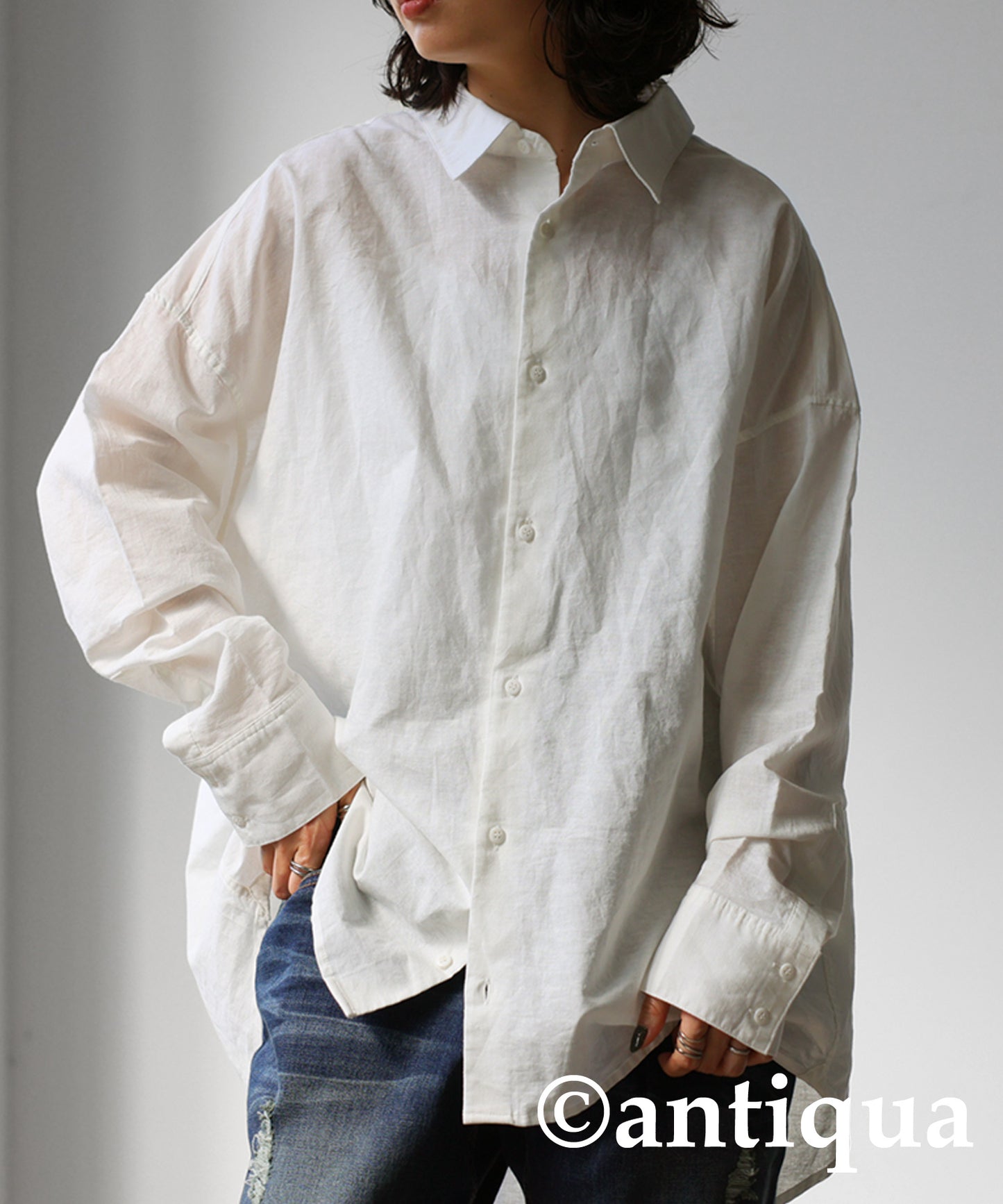 Cotton Linen Shirt Ladies