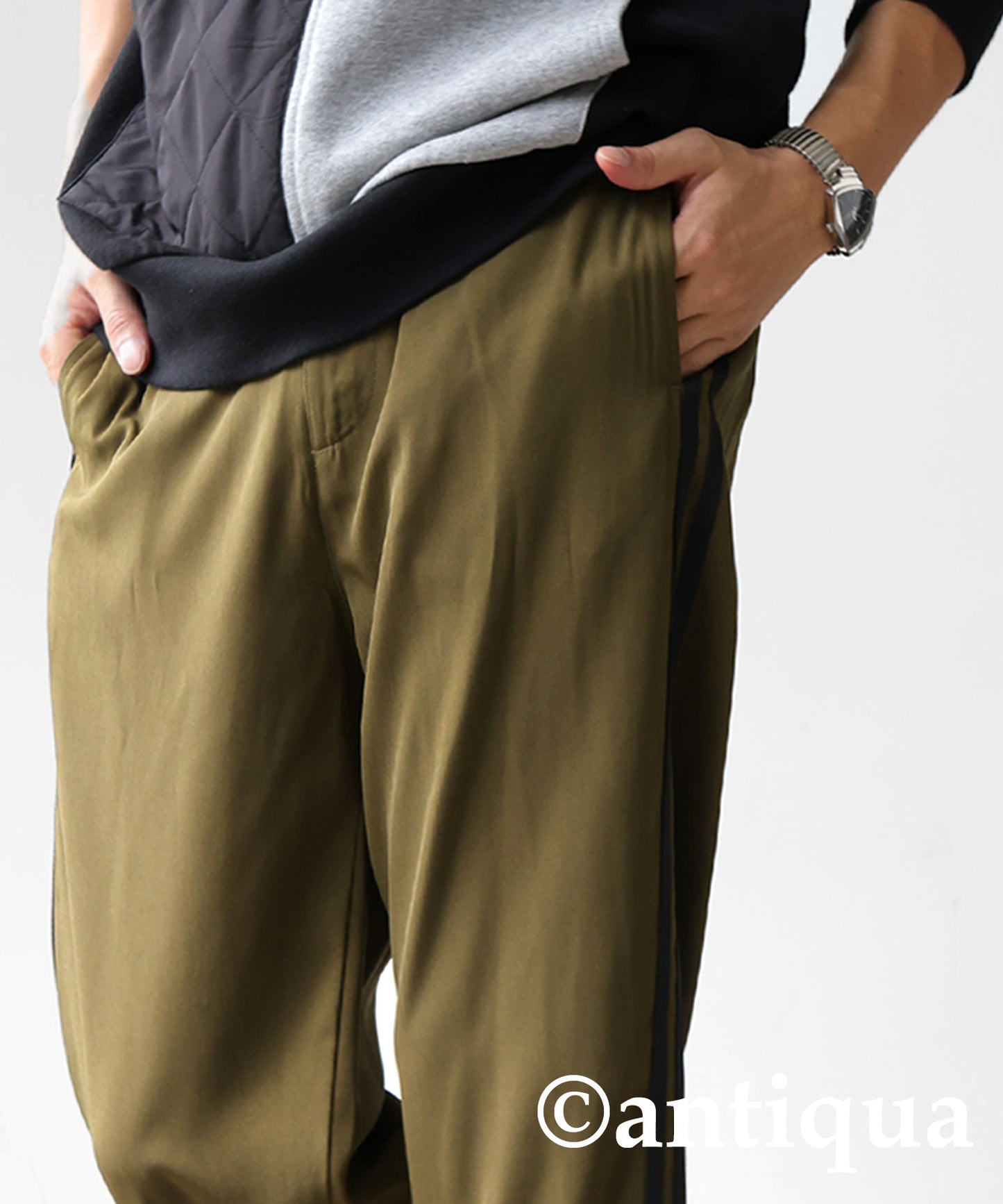 Line Tapered Pants Men's