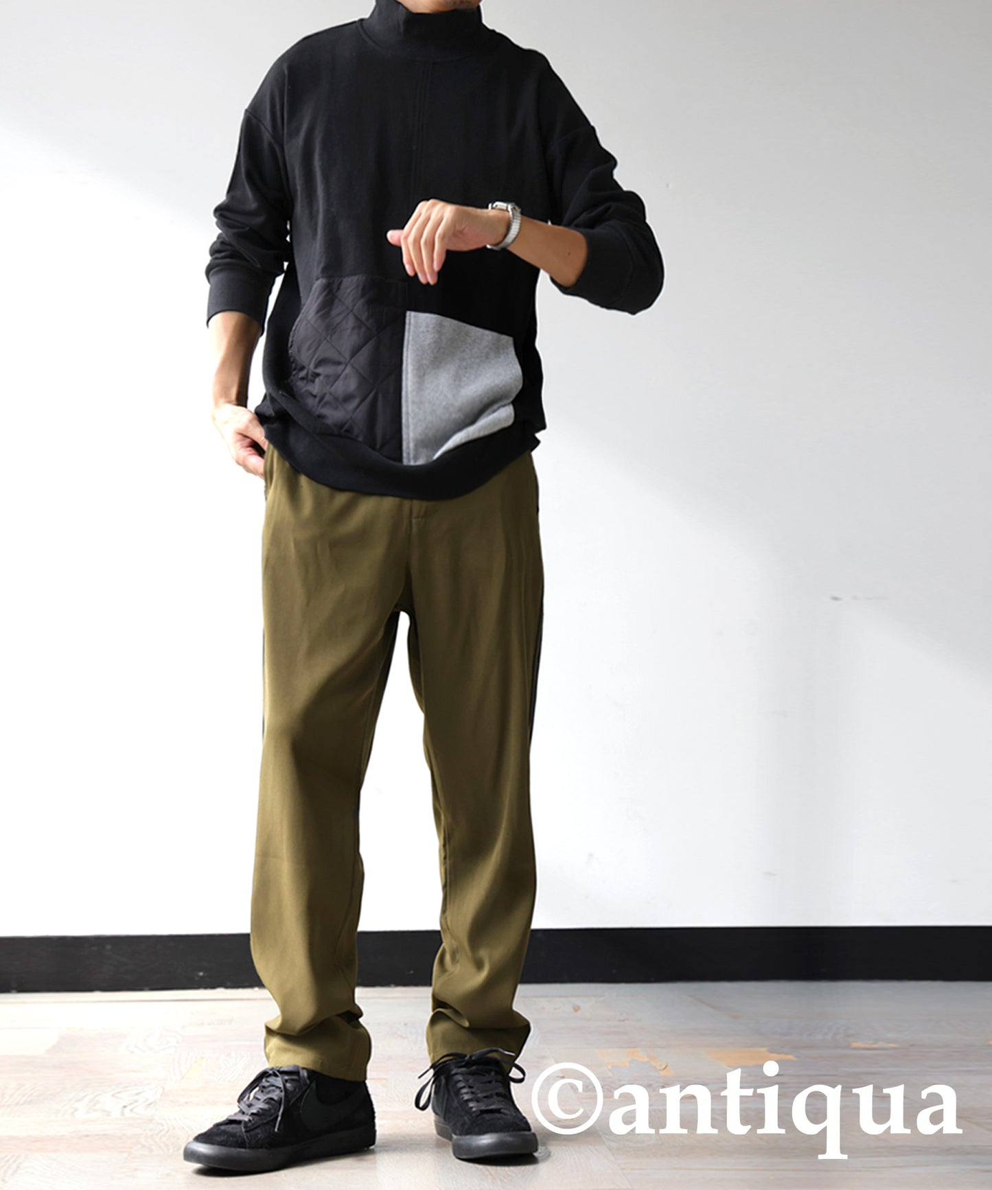 Line Tapered Pants Men's