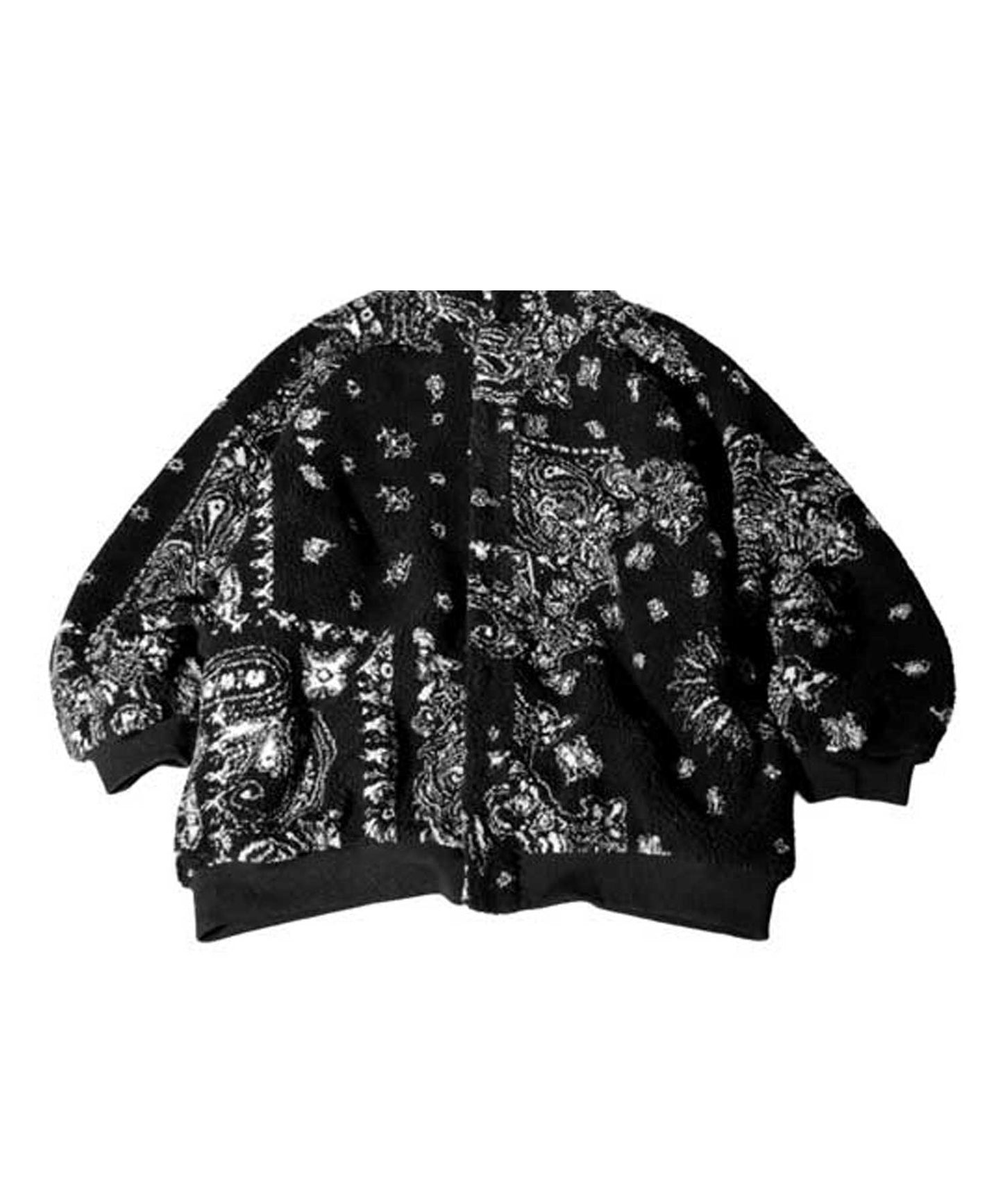 Paisley Pattern Boa Jacket Men's