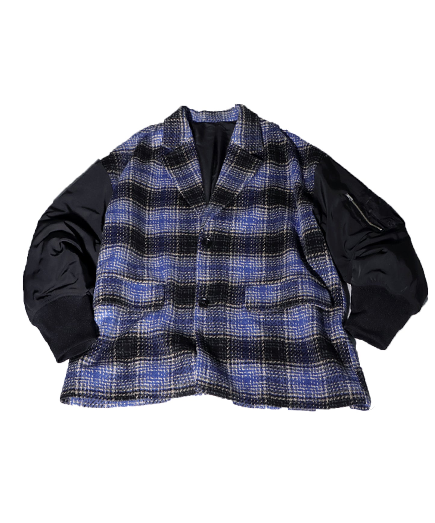 Different Material Docking Outerwear Men's