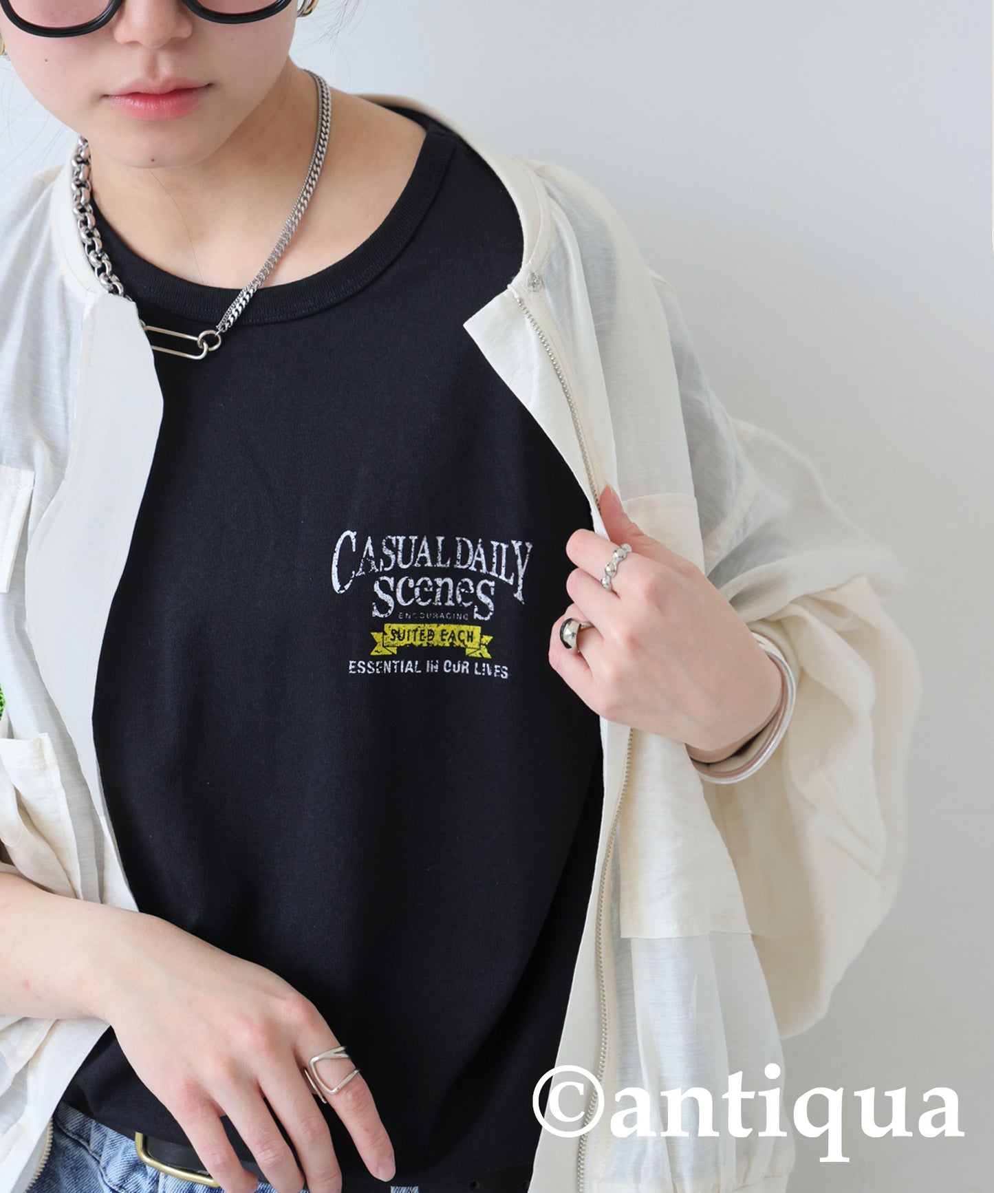 Ladies Vintage Logo T-Shirt