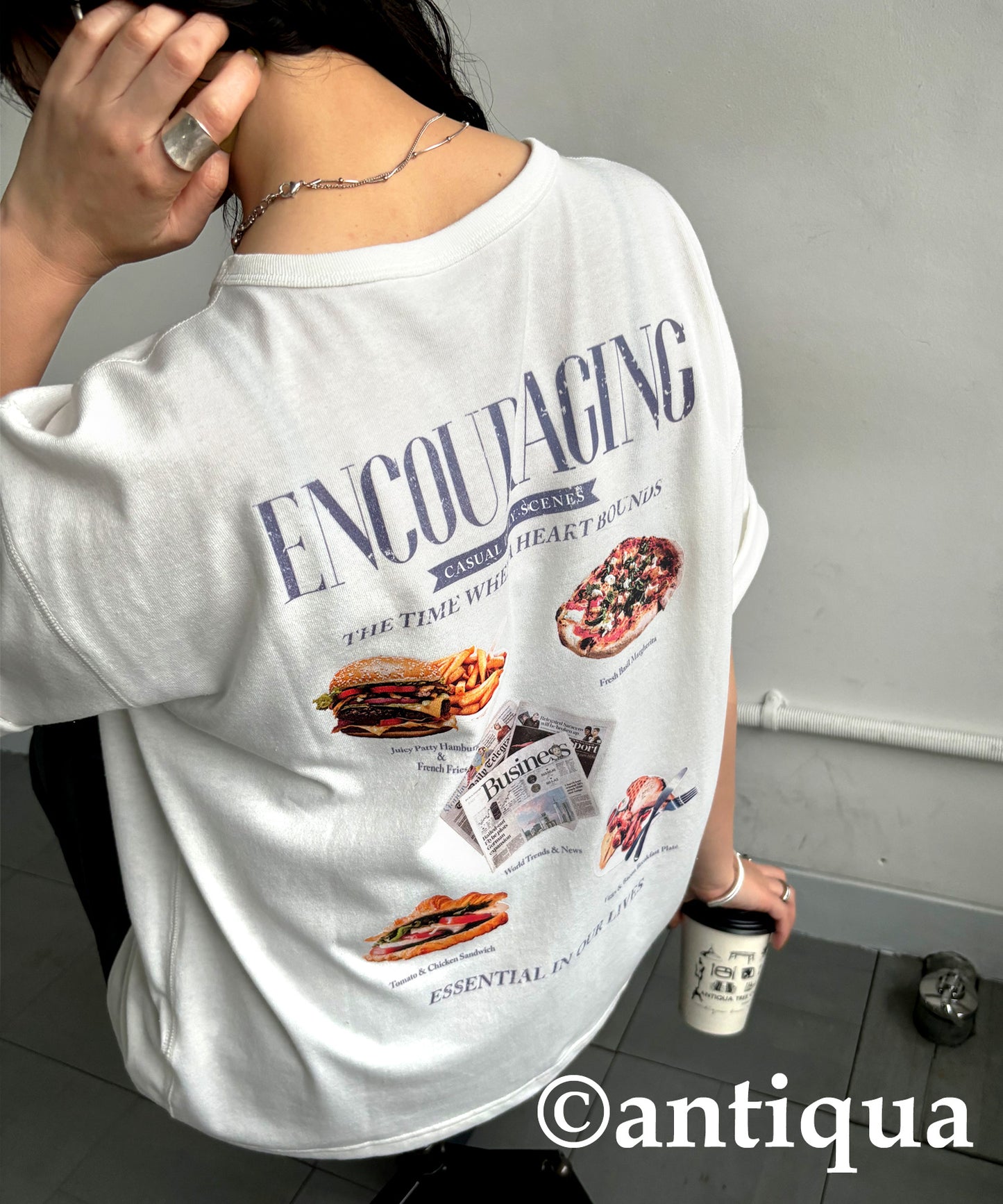 Ladies Vintage Logo T-Shirt