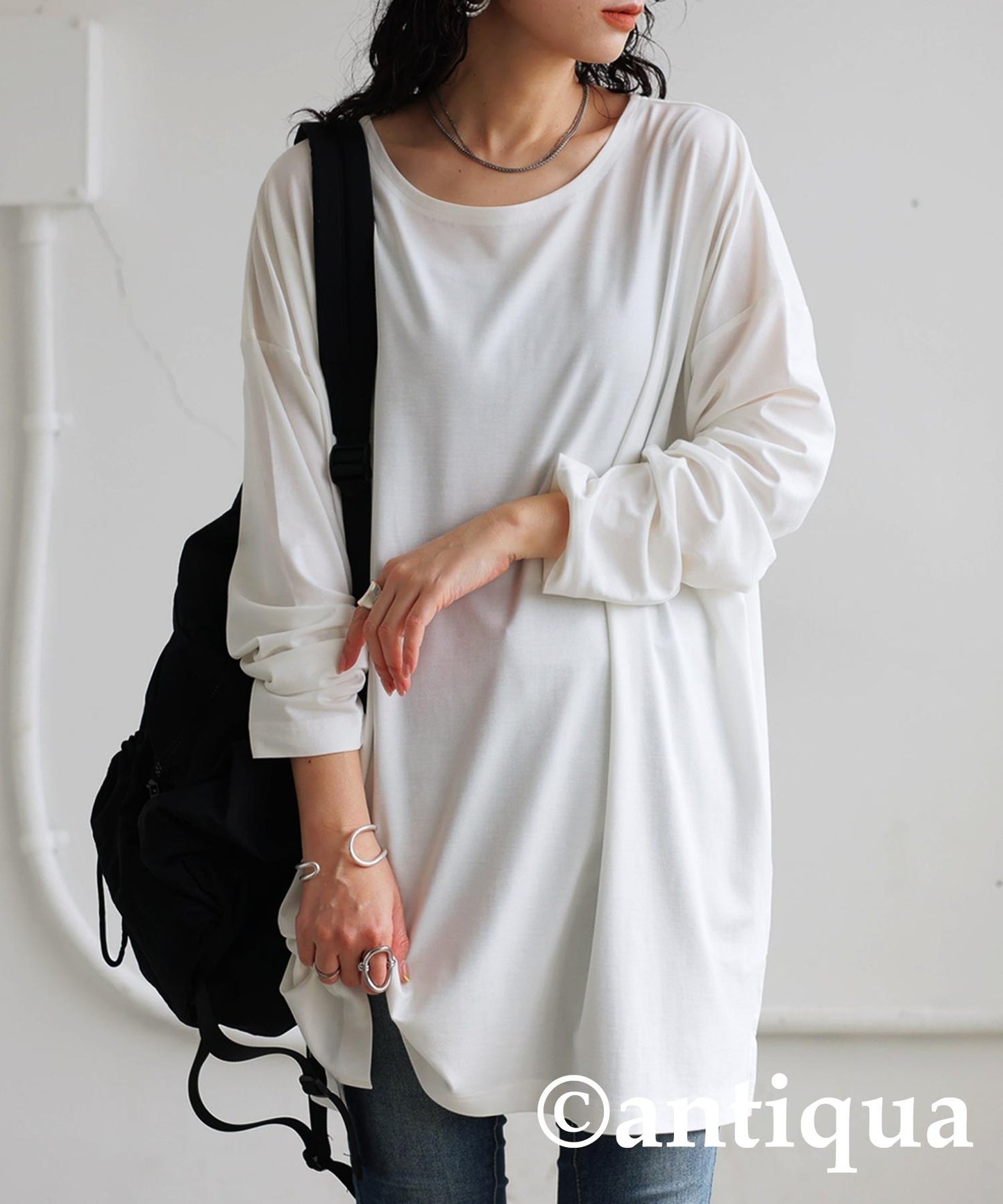 Ladies Cool Touch Long T-Shirt