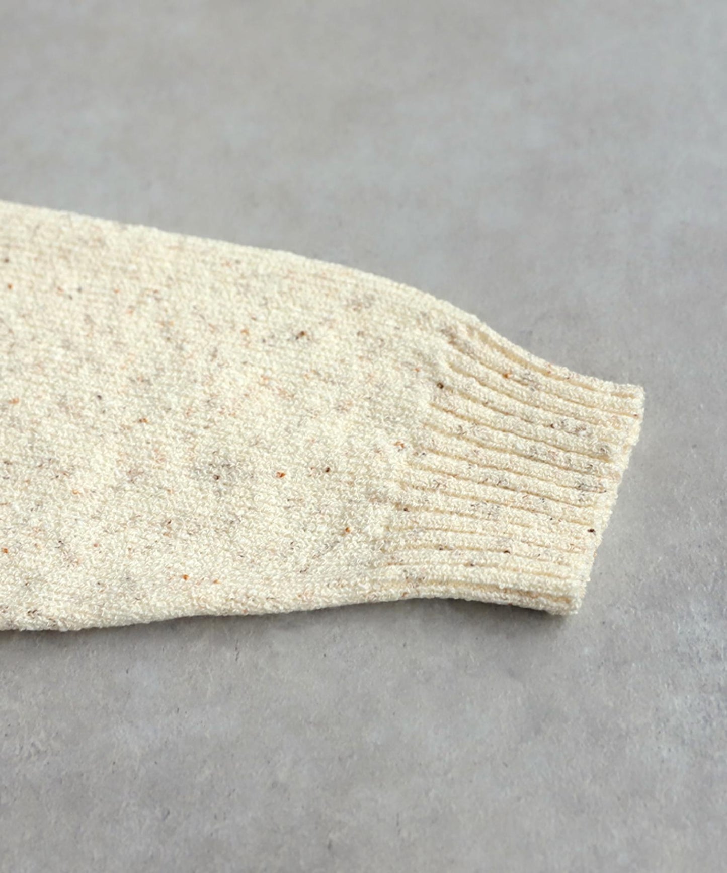 Ladies Slub Zip Knit Tops