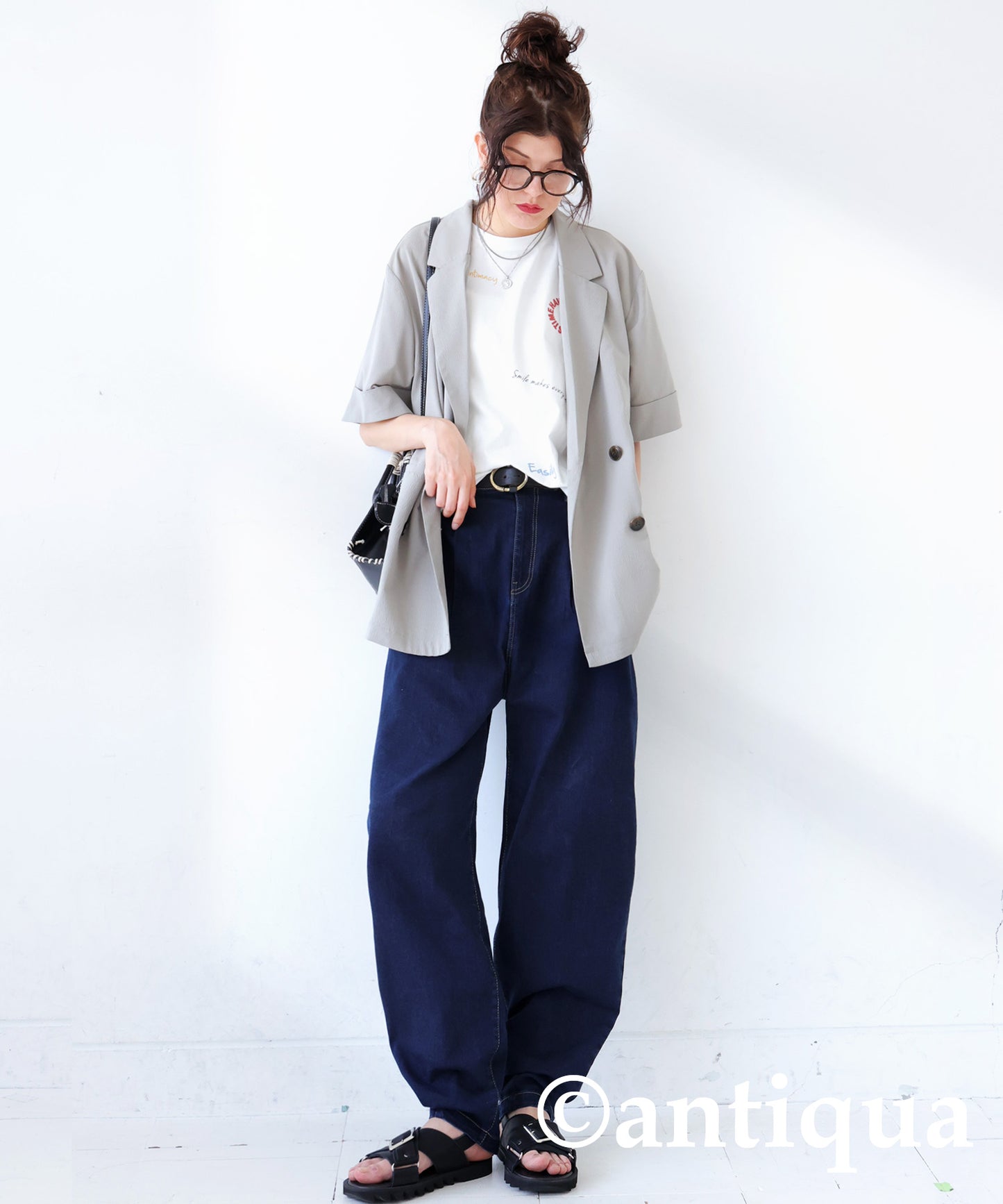 Ladies Logo Photo Print T-Shirt