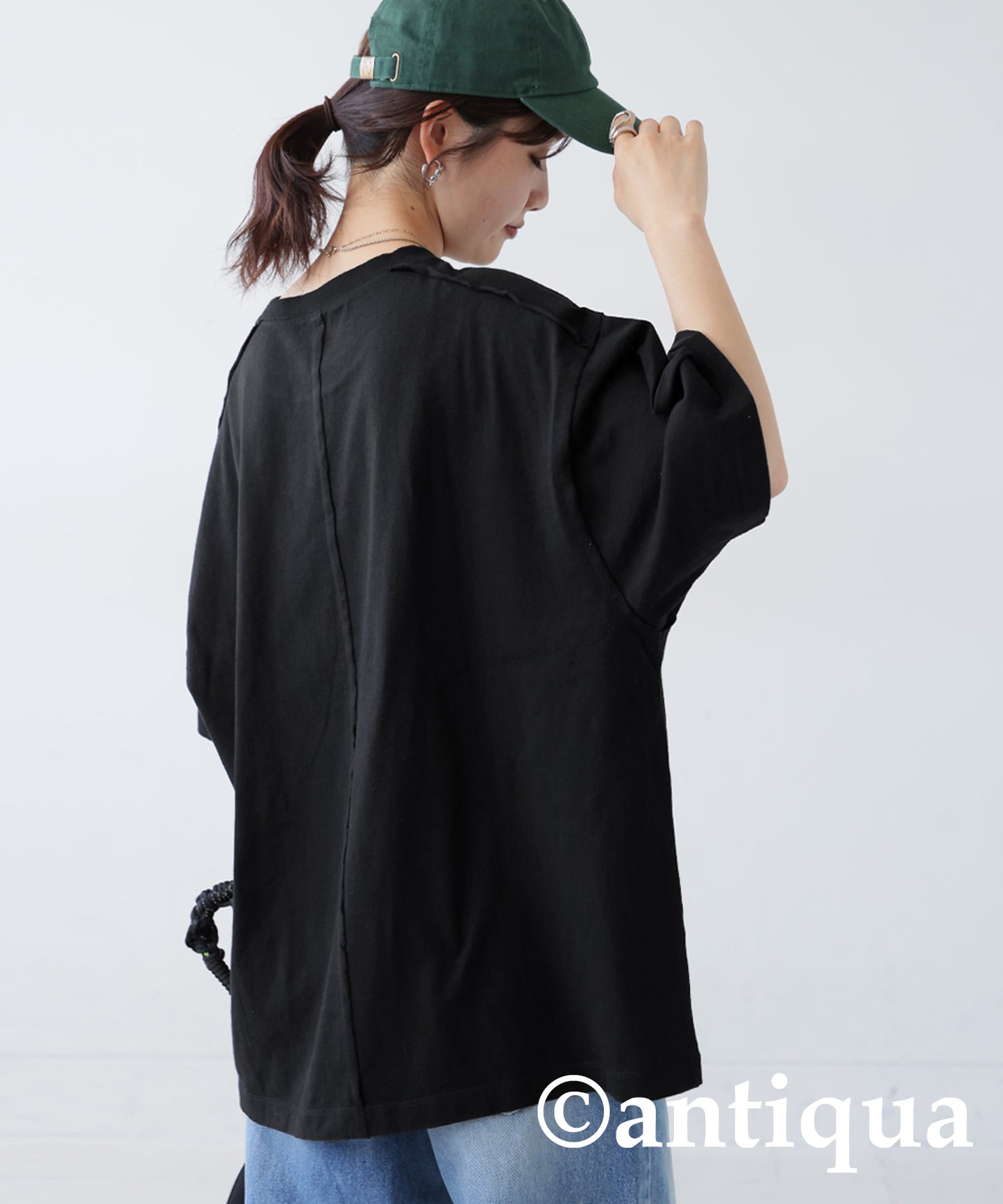 Ladies Logo Photo Print T-Shirt