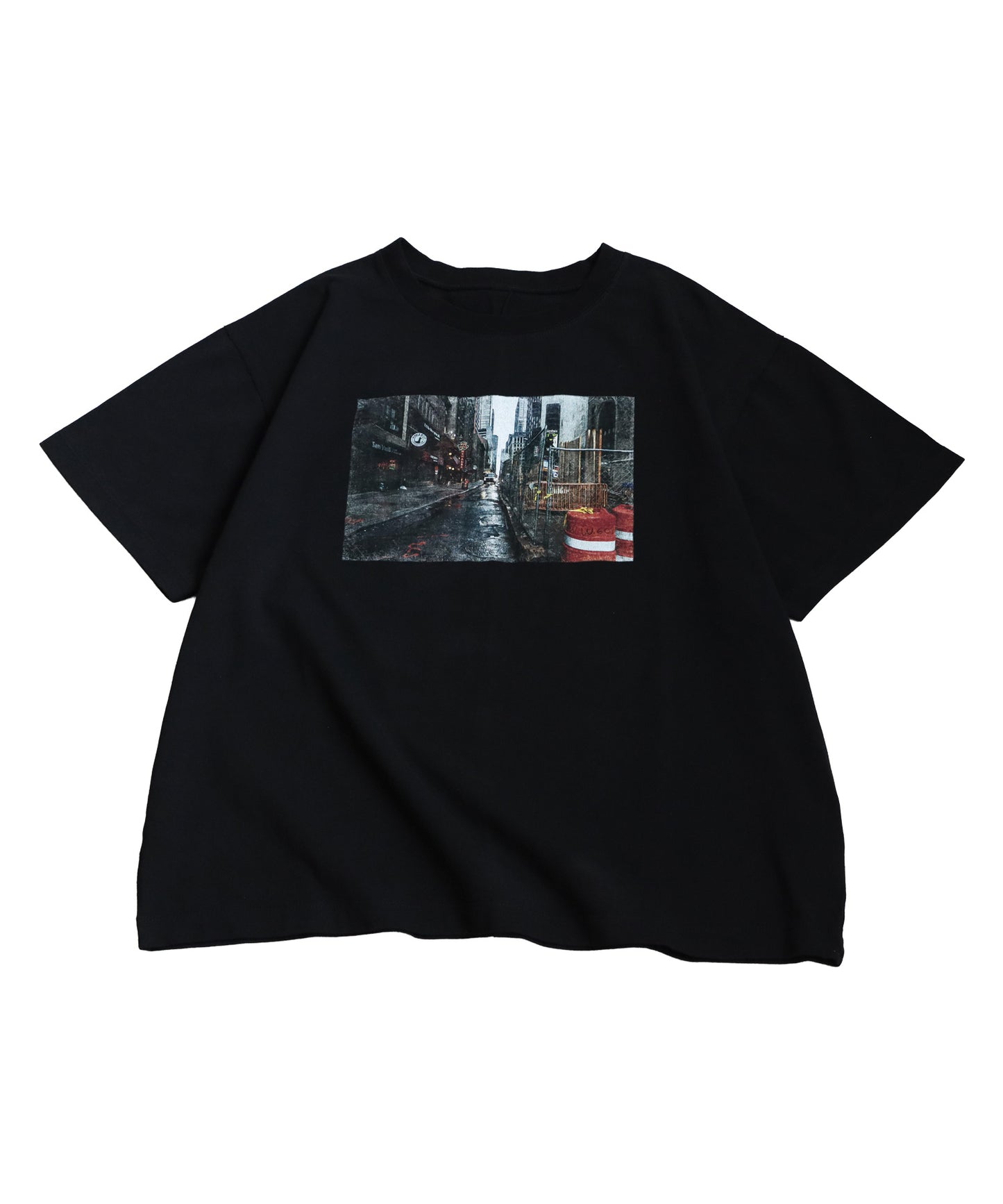 Ladies Logo Photo Print T-Shirt