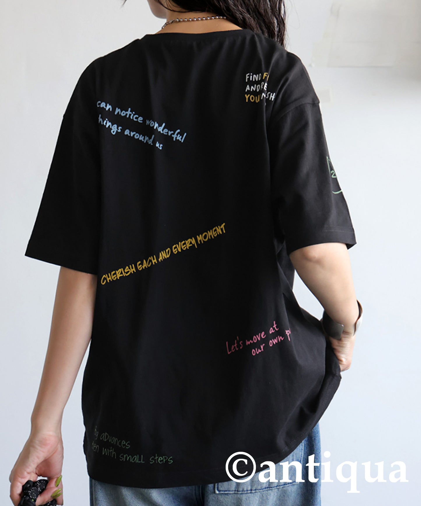 Ladies Logo Photo Print T-Shirt