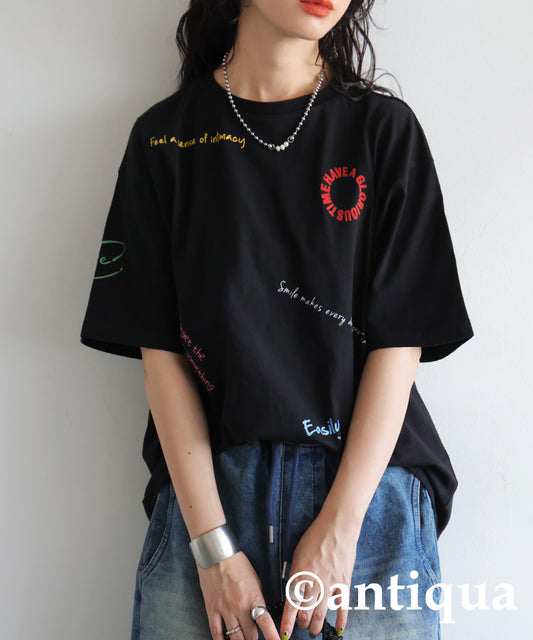 Ladies Logo Photo Print T-Shirt