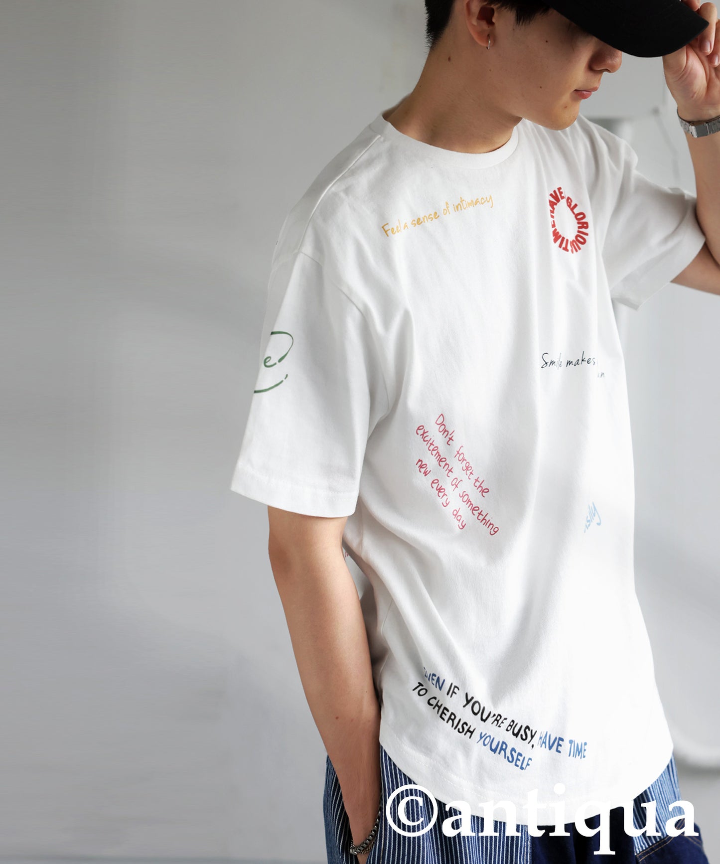 Men's Logo Photo Print T-Shirt