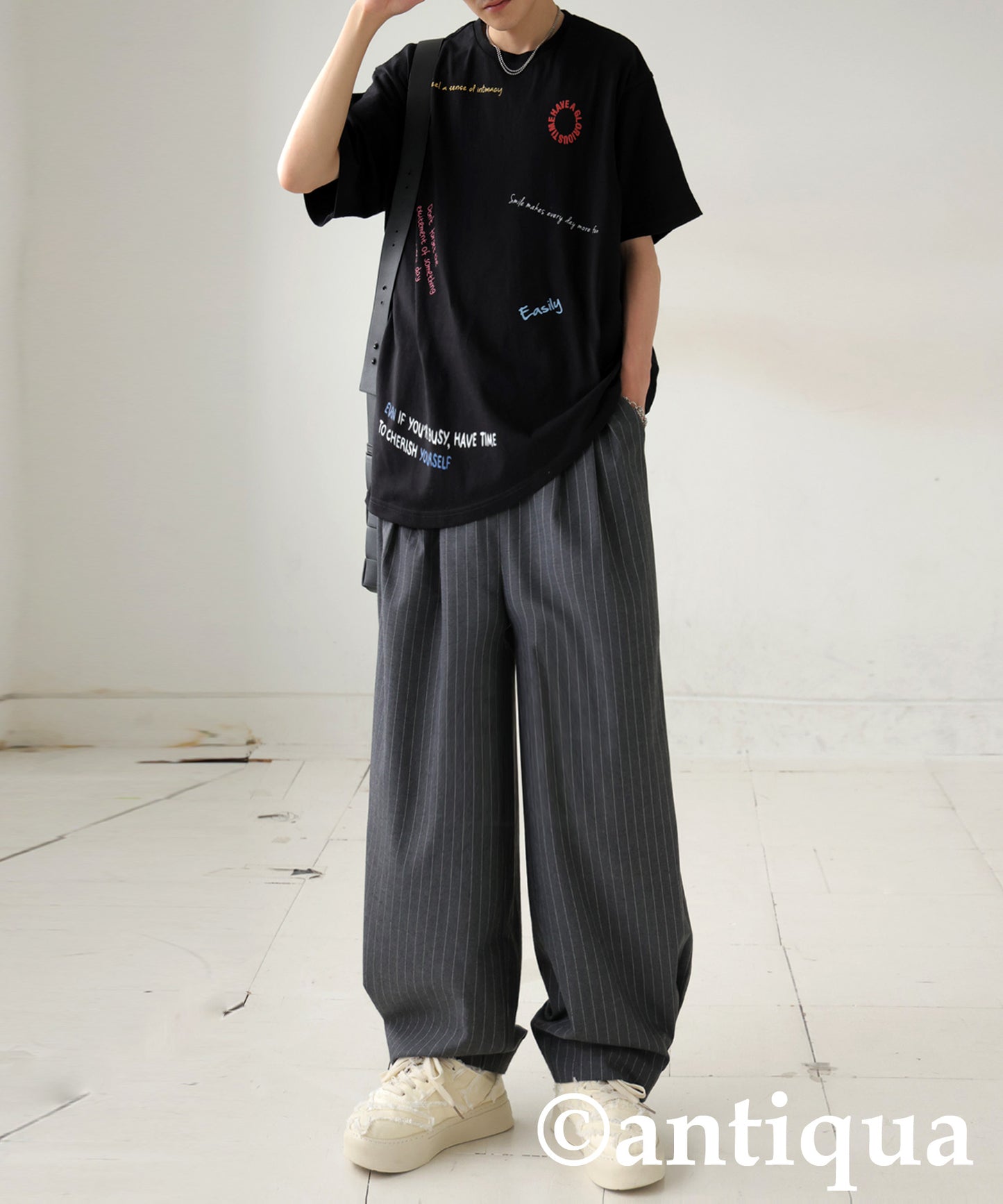 Men's Logo Photo Print T-Shirt