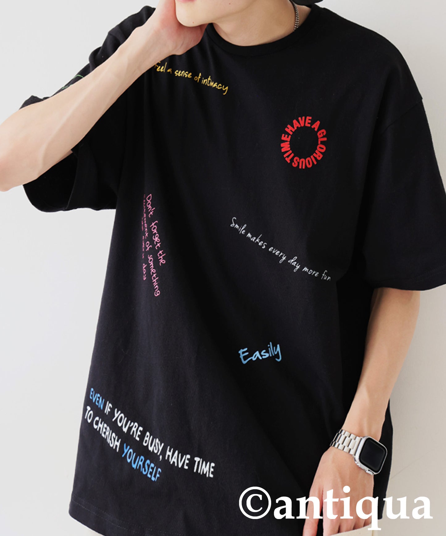 Men's Logo Photo Print T-Shirt