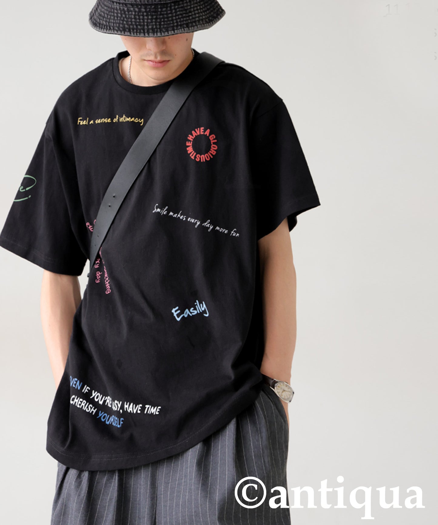 Men's Logo Photo Print T-Shirt