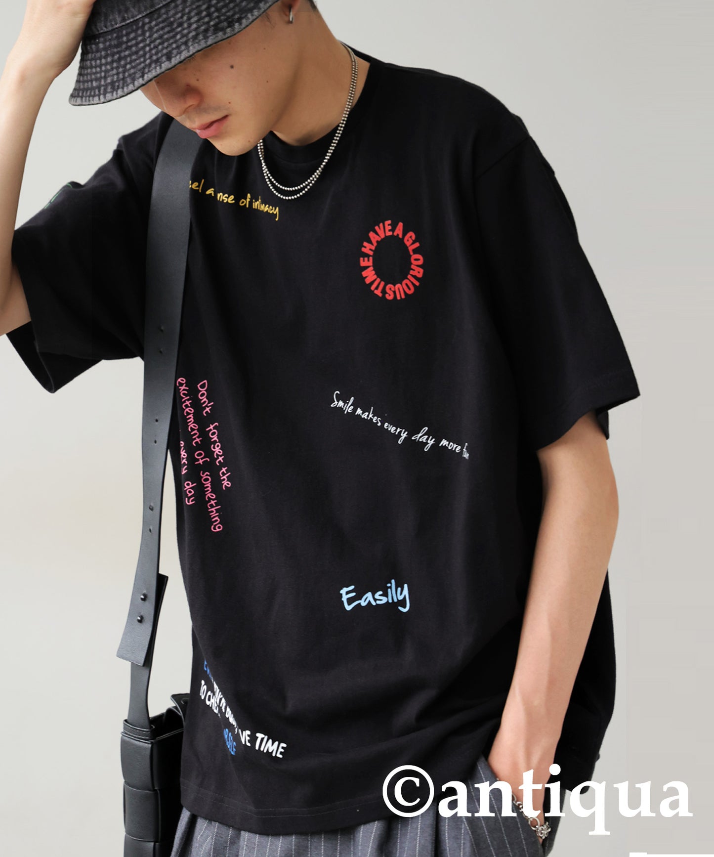 Men's Logo Photo Print T-Shirt