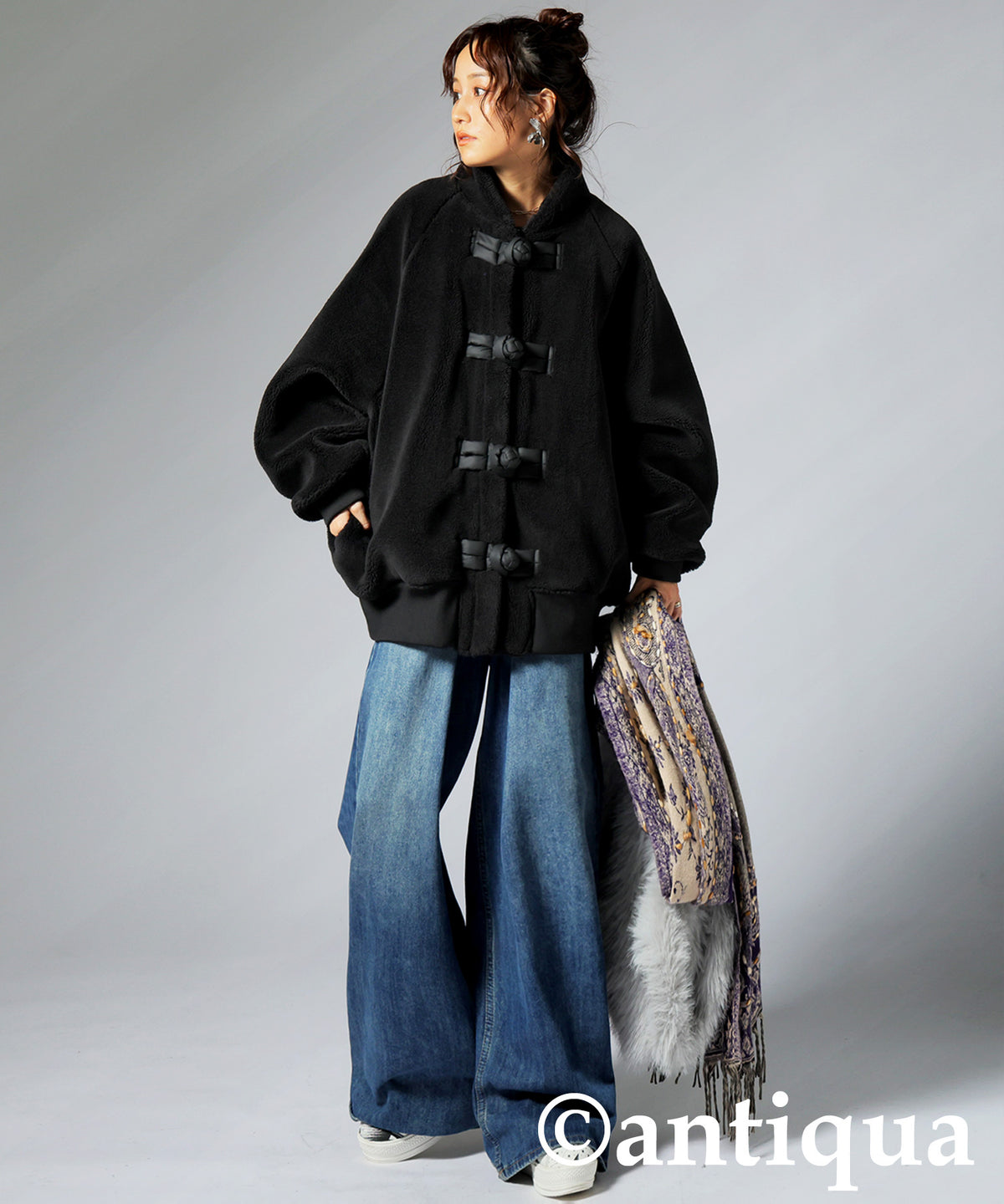 Frog Closures Boa Jacket Ladies