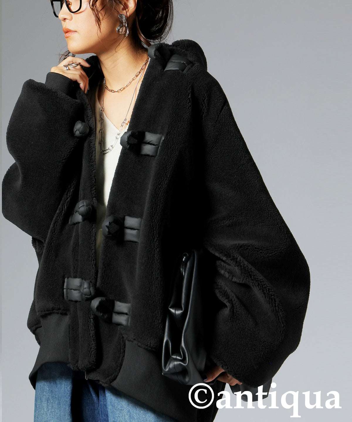 Frog Closures Boa Jacket Ladies