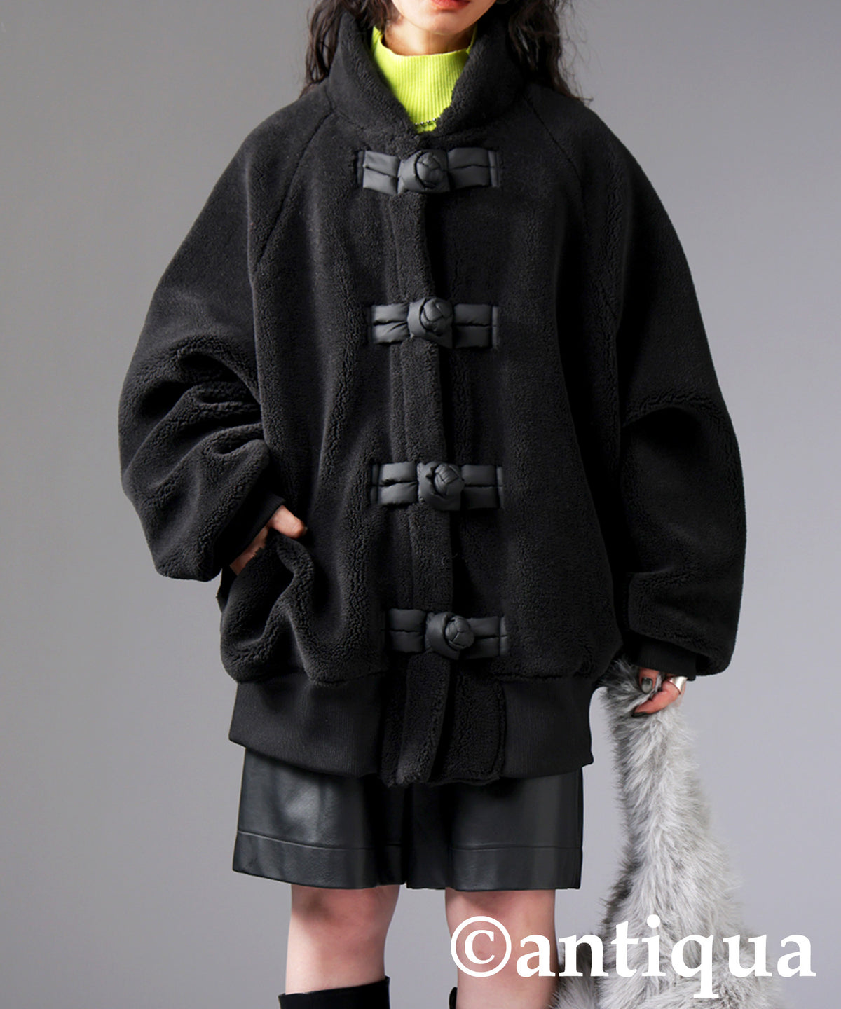 Frog Closures Boa Jacket Ladies