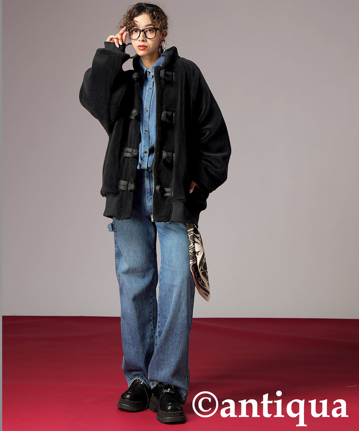 Frog Closures Boa Jacket Ladies