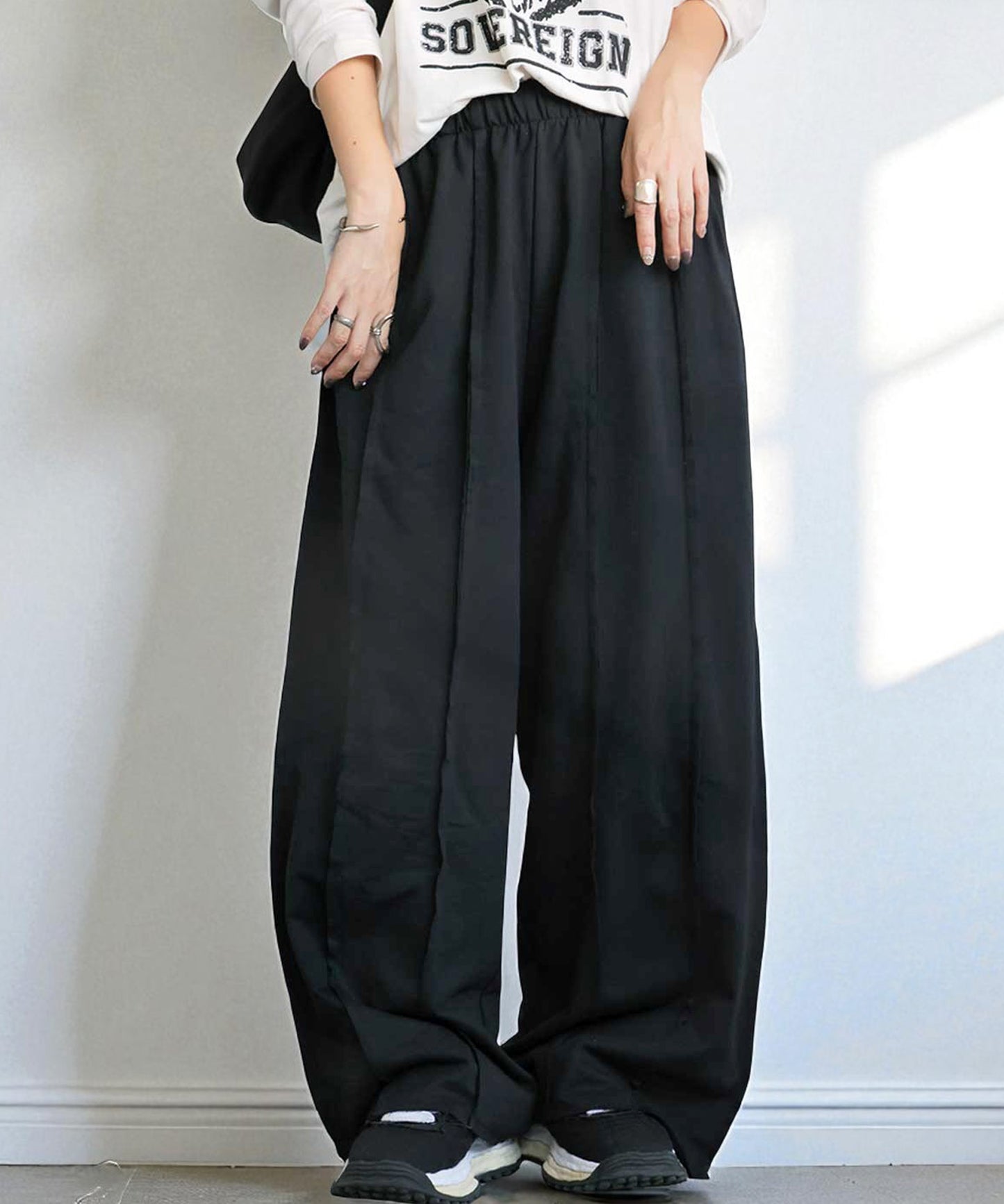 Fleece Wide Pants Ladies