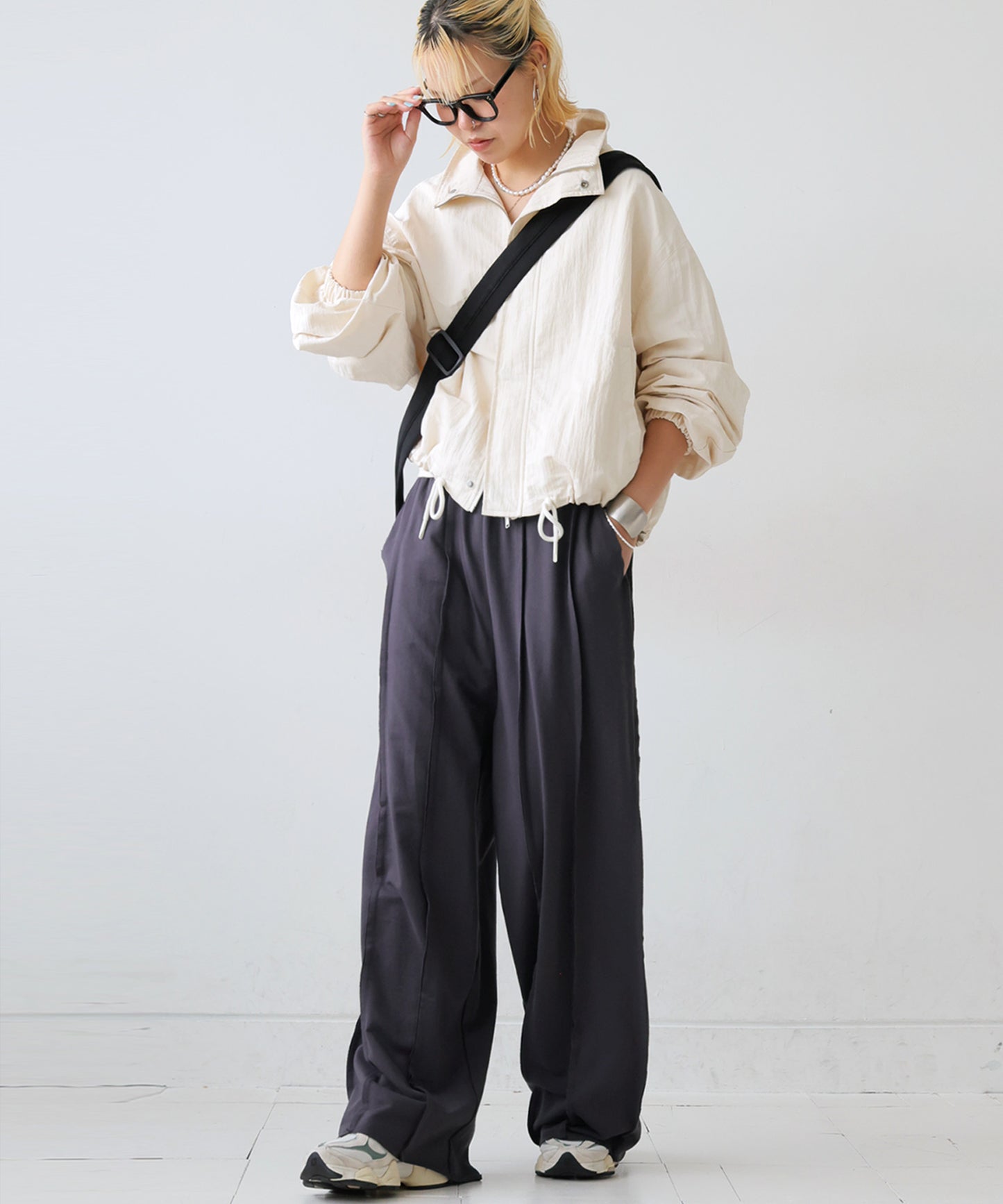 Fleece Wide Pants Ladies