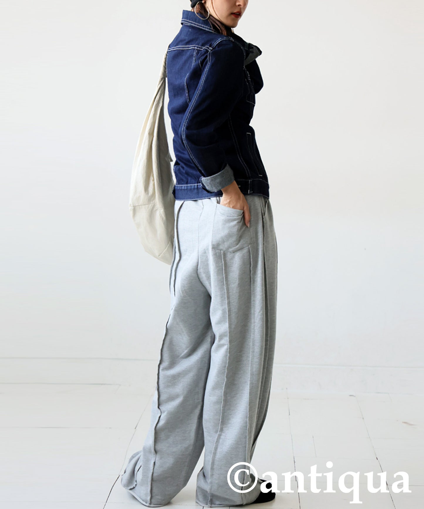 Fleece Wide Pants Ladies