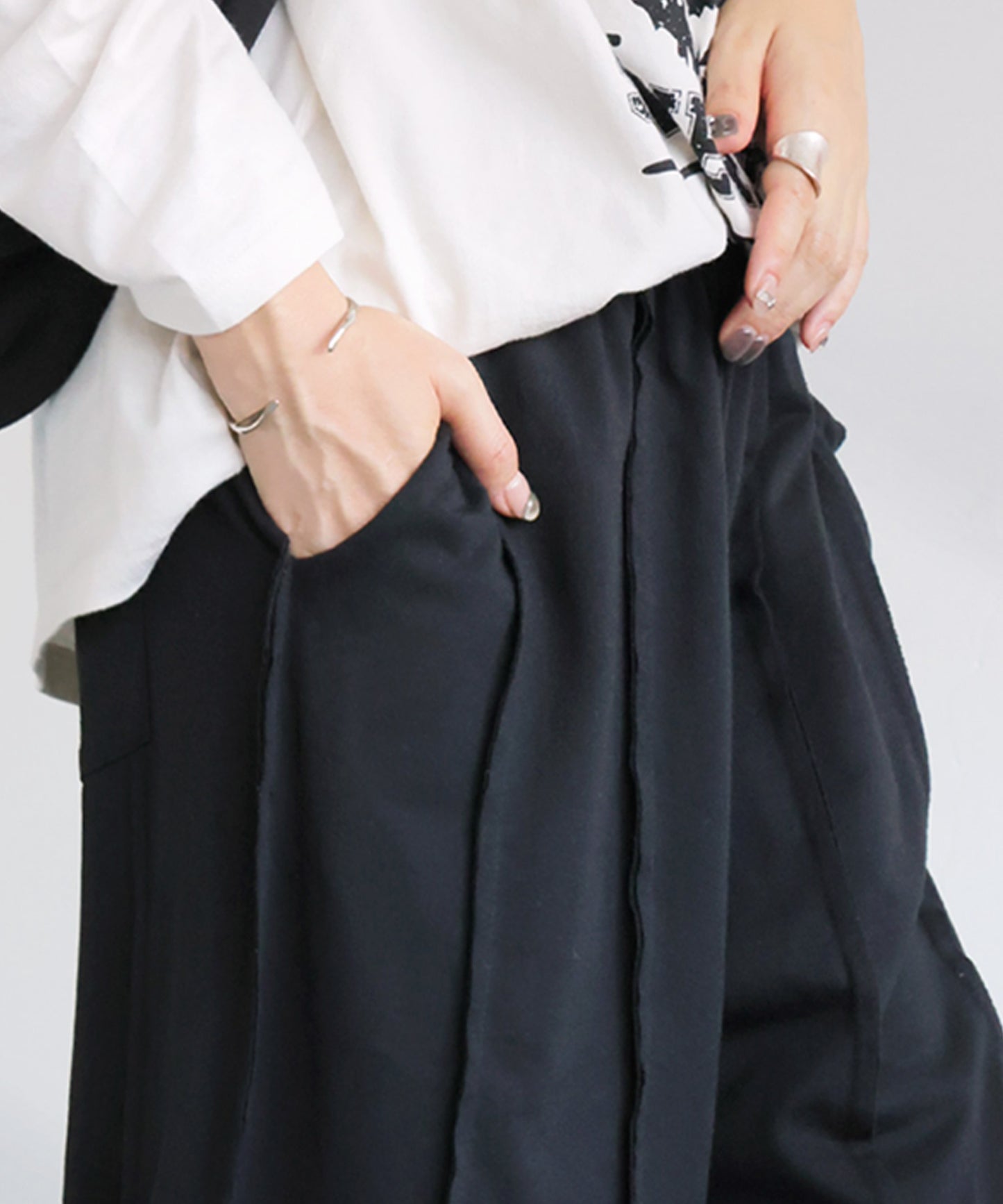 Fleece Wide Pants Ladies